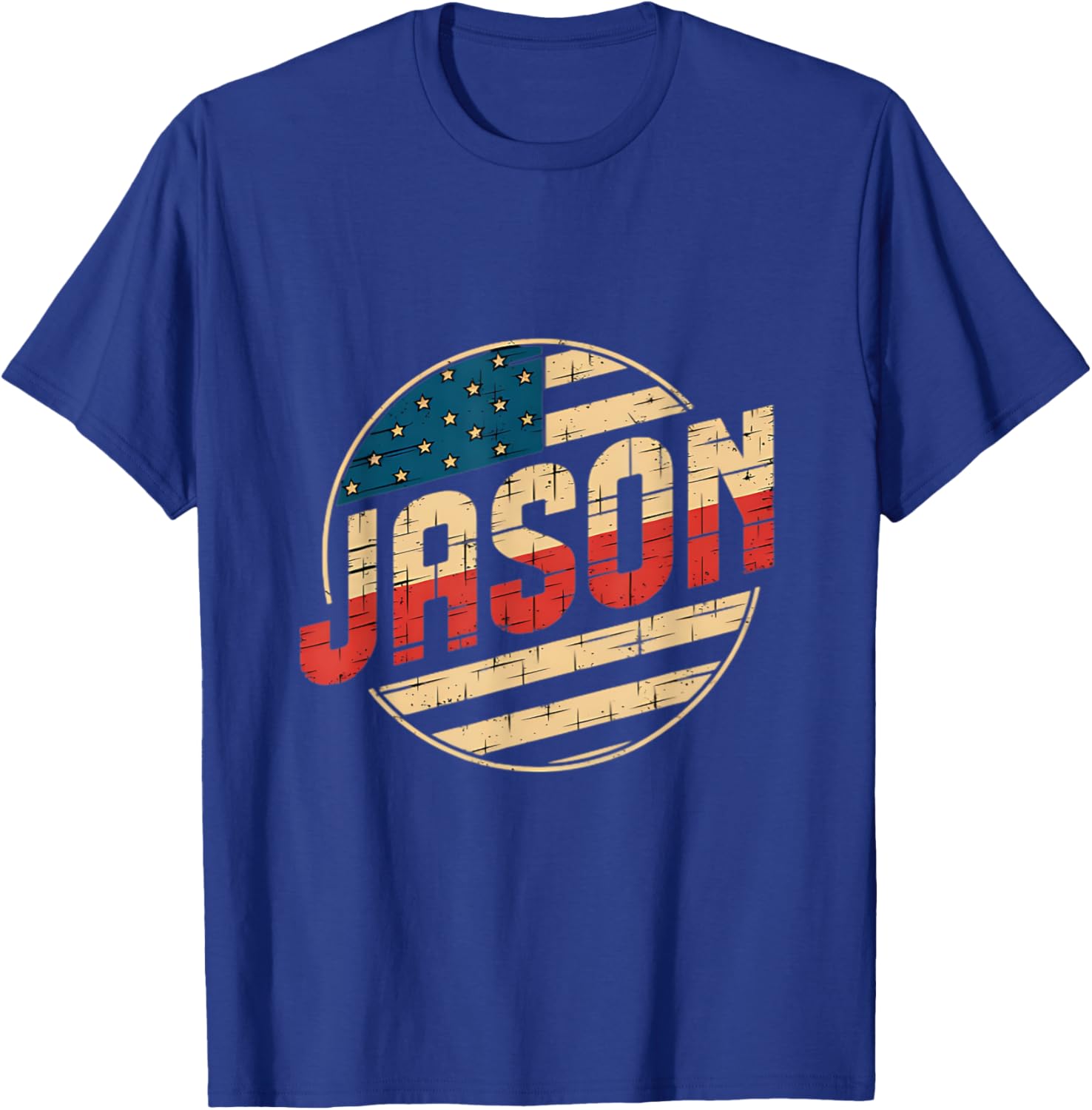 Personalized USA Flag Patriot T-Shirt for JASON - Unique Gift Idea - 9