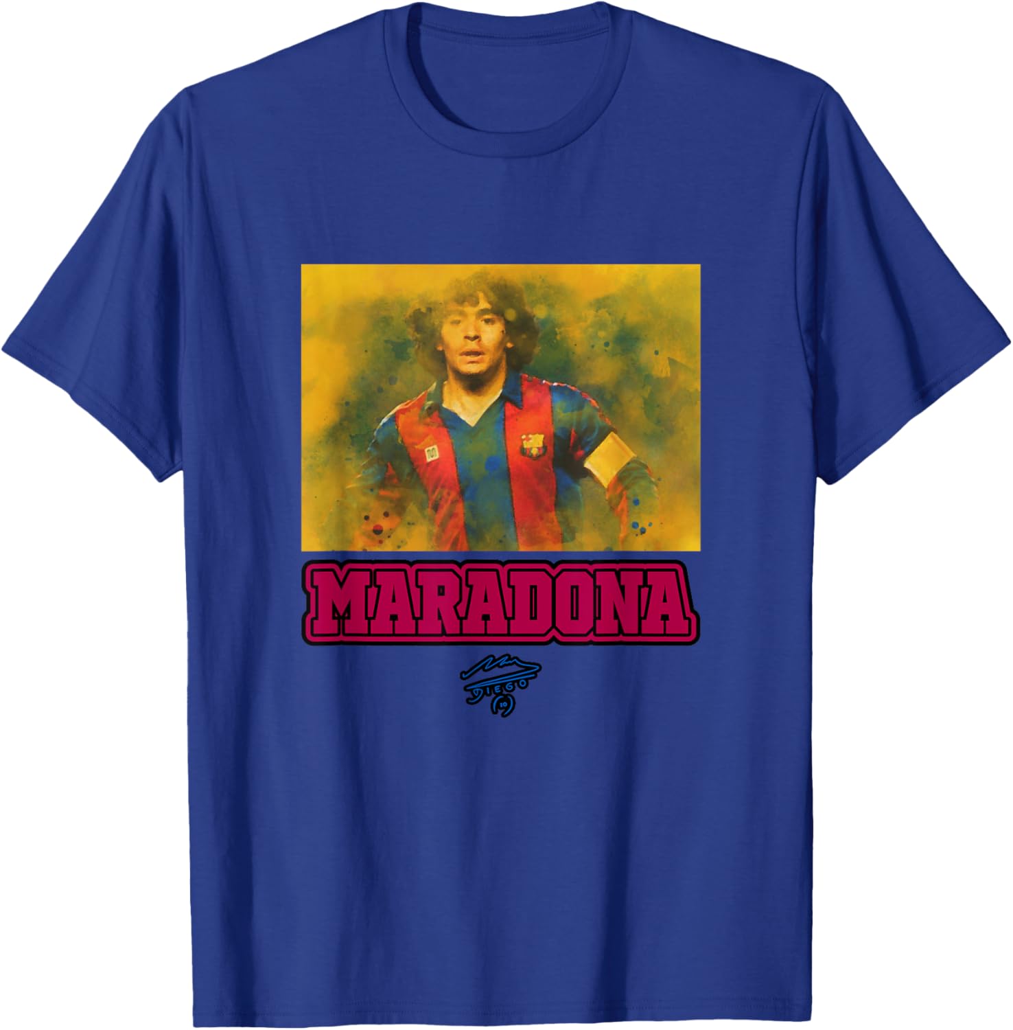 Stylish Maradona Barcelona T-Shirt for Football Fans and Casual Wear - 9