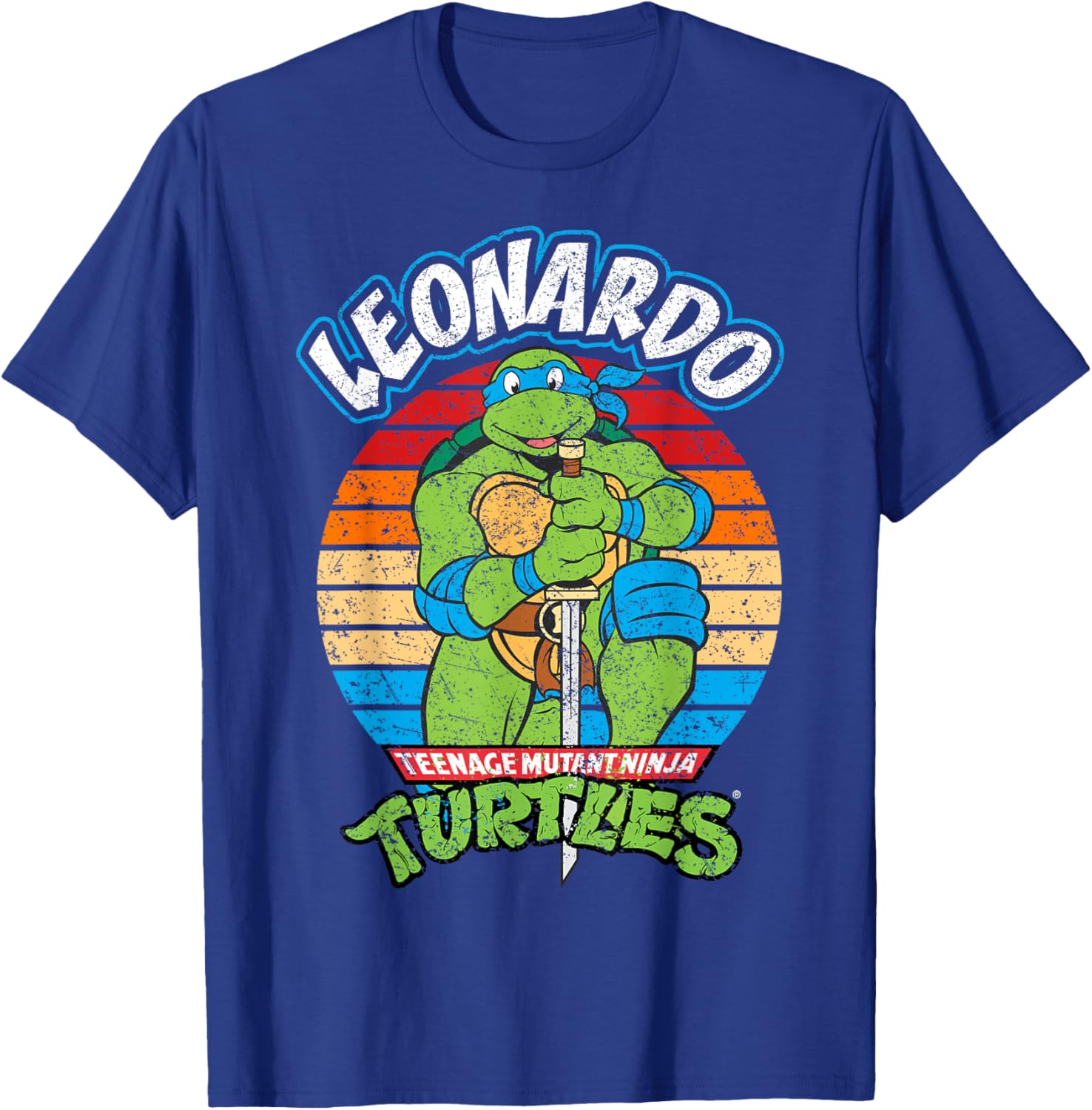 Teenage Mutant Ninja Turtles Leonardo Action T-Shirt for Fans - 12