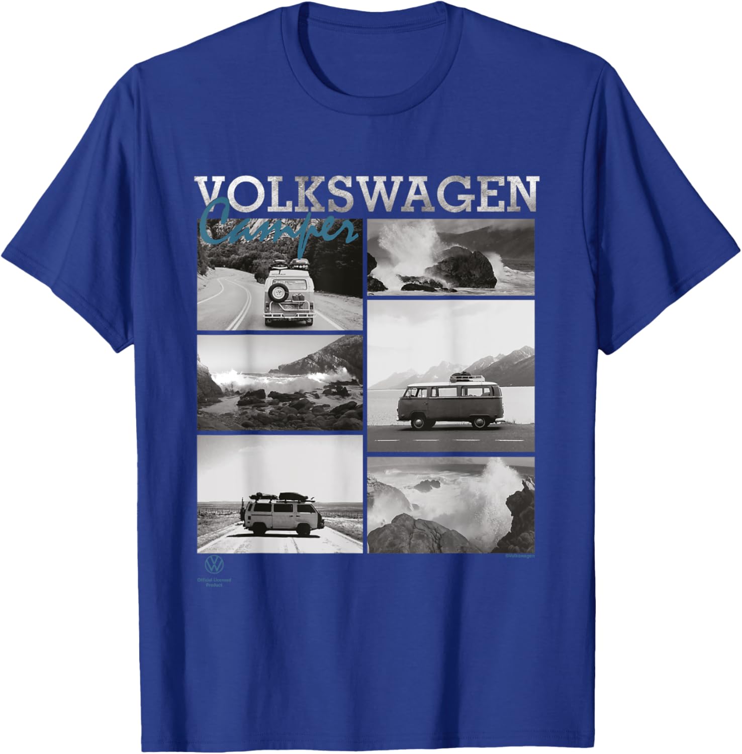 Vintage Volkswagen Camper Adventure T-Shirt for Travel Lovers - 10