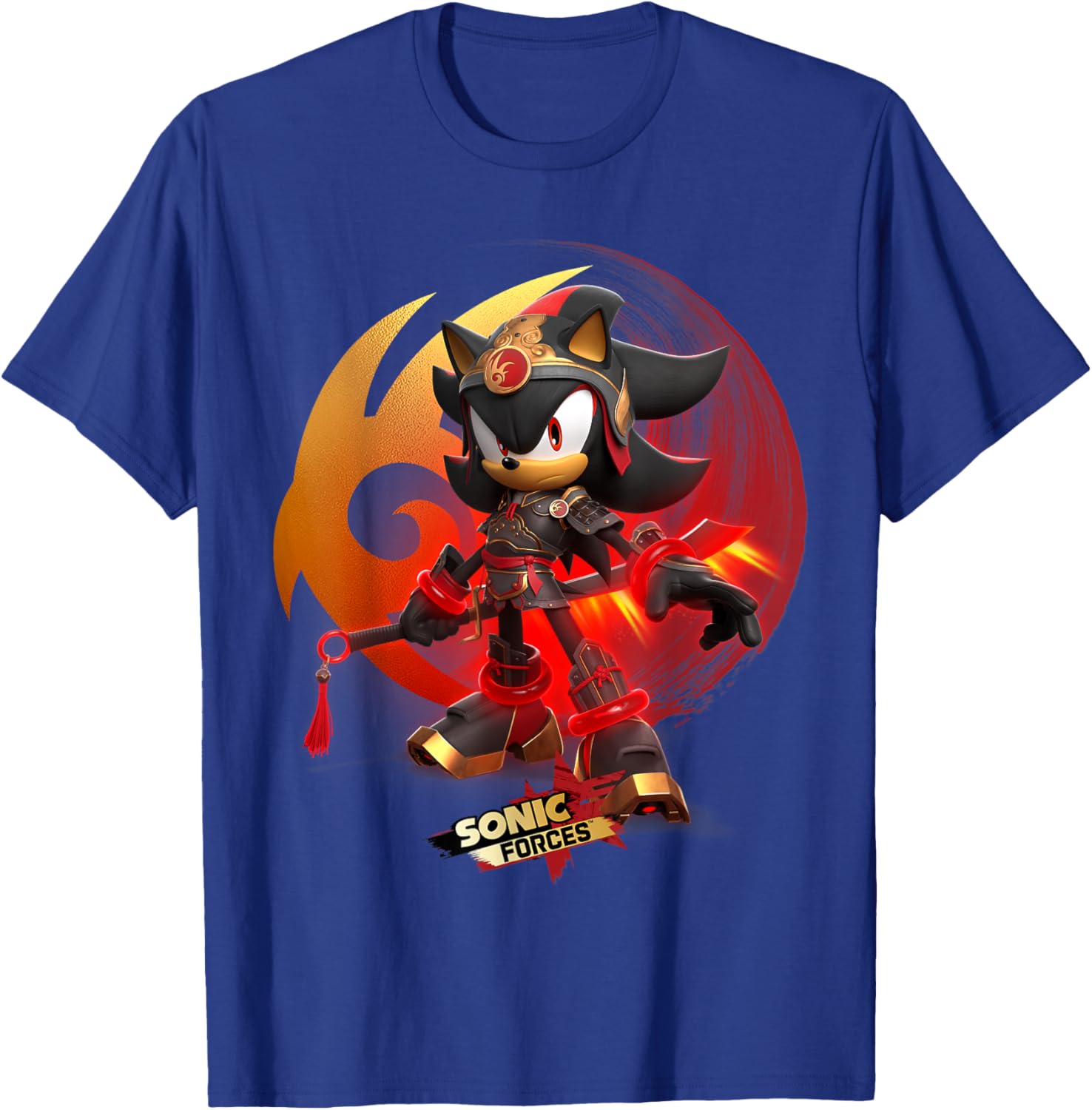 Sonic Forces Warrior Shadow T-Shirt for Fans of Sonic Adventures - 10