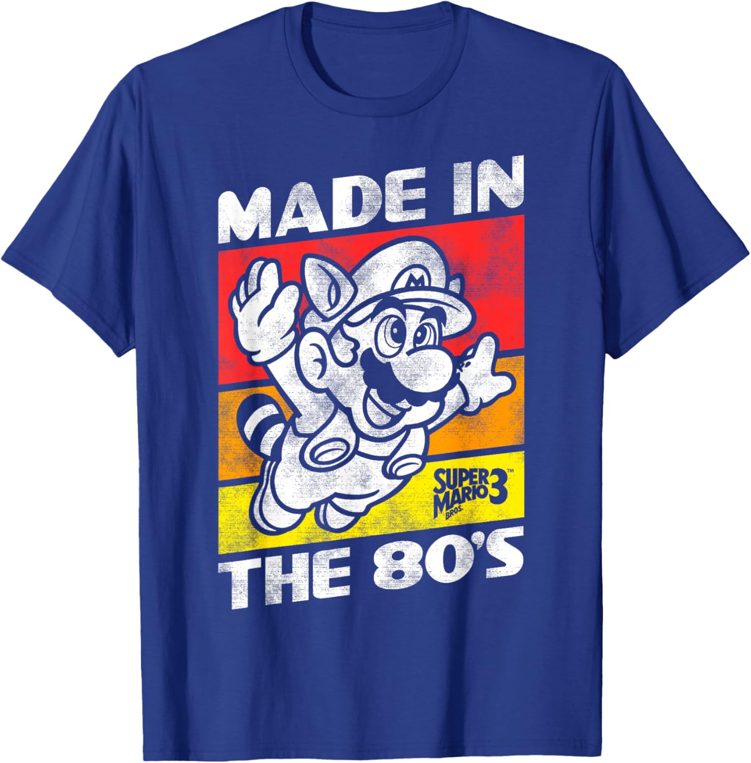 Retro Nintendo Super Mario 3 T-Shirt for 80's Gaming Fans - 9