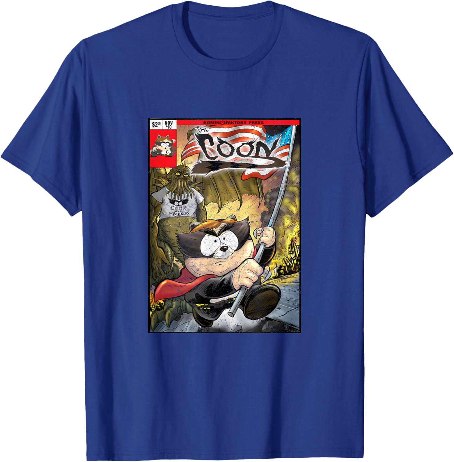 South Park Coon And Friends Comic Cover T-Shirt for Fans and Collectors - 9