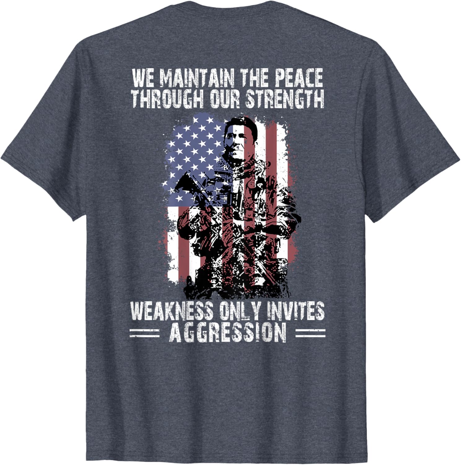 Peace Through Strength T-Shirt for Stylish Comfort and Statement Style - 11