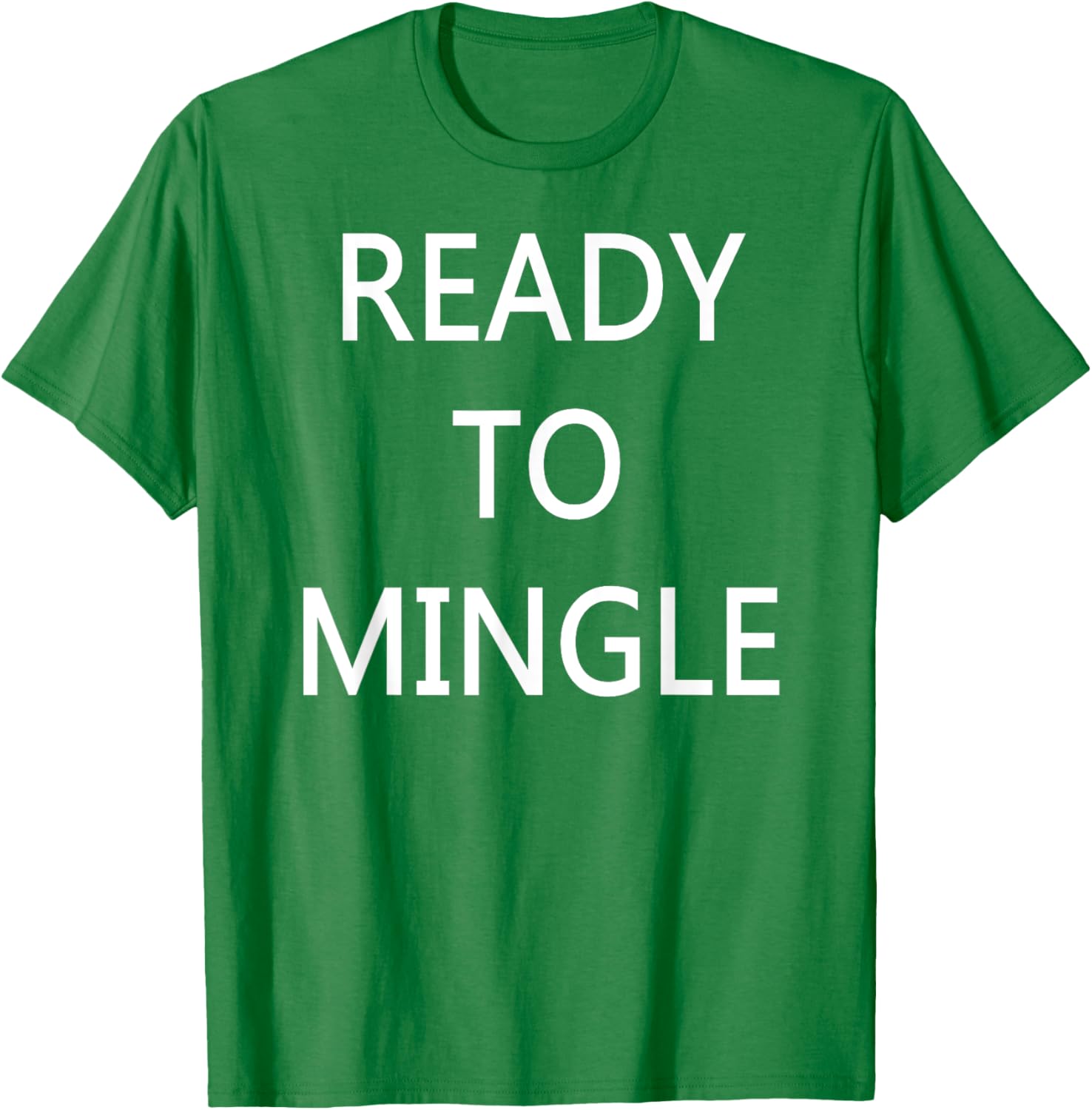 Ready to Mingle Single Status T-Shirt for Fun Lovers and Friends - 8