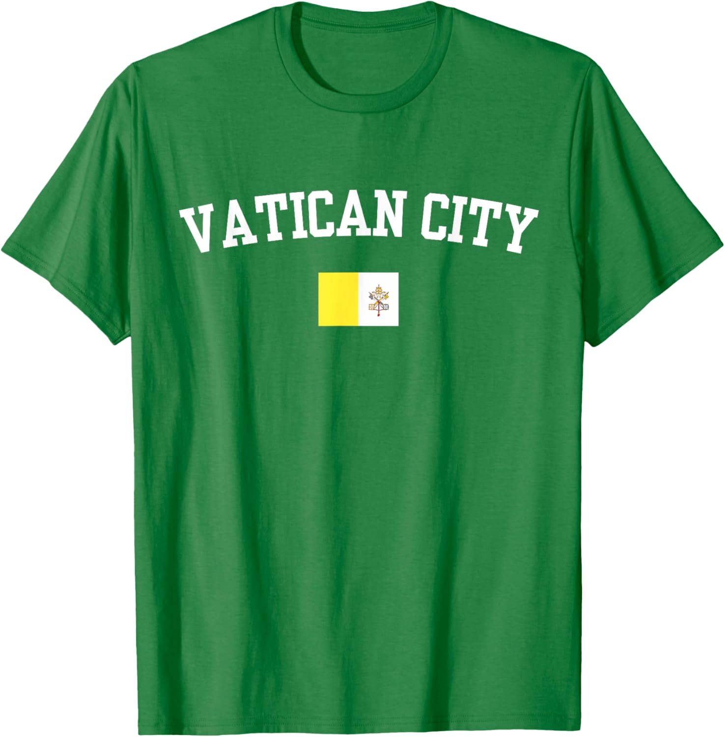 Vatican City Flag Travel T-Shirt Perfect for Souvenir Lovers - 11