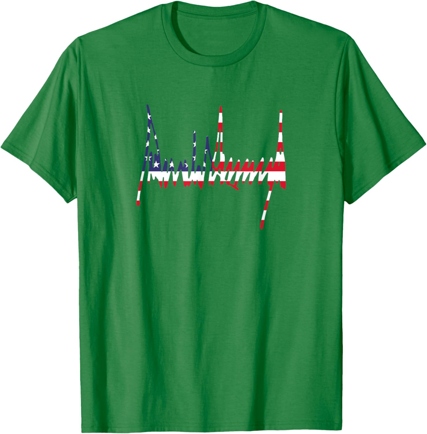 Signature US Flag Number 47 Jersey T-Shirt for 4th of July Celebration - 23