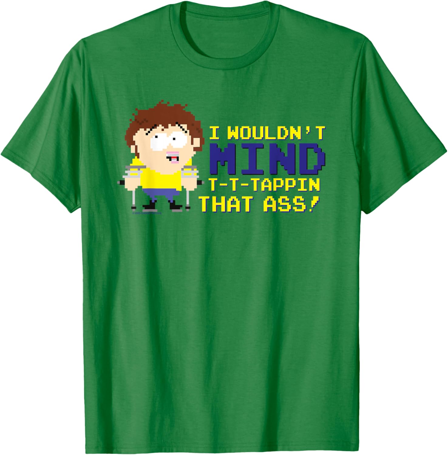 South Park Jimmy T-Shirt I Wouldn't Mind Tappin That Ass Pixel Art - 6