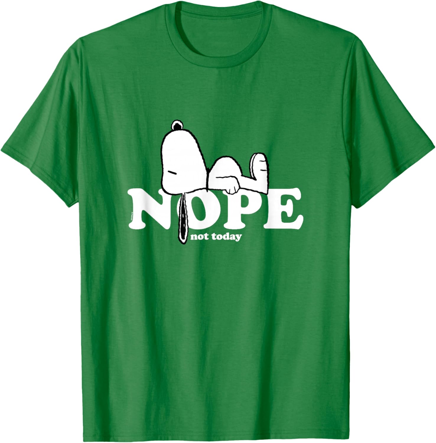 Snoopy Nope T-Shirt Fun Graphic Tee for Casual Wear and Gifts - 8