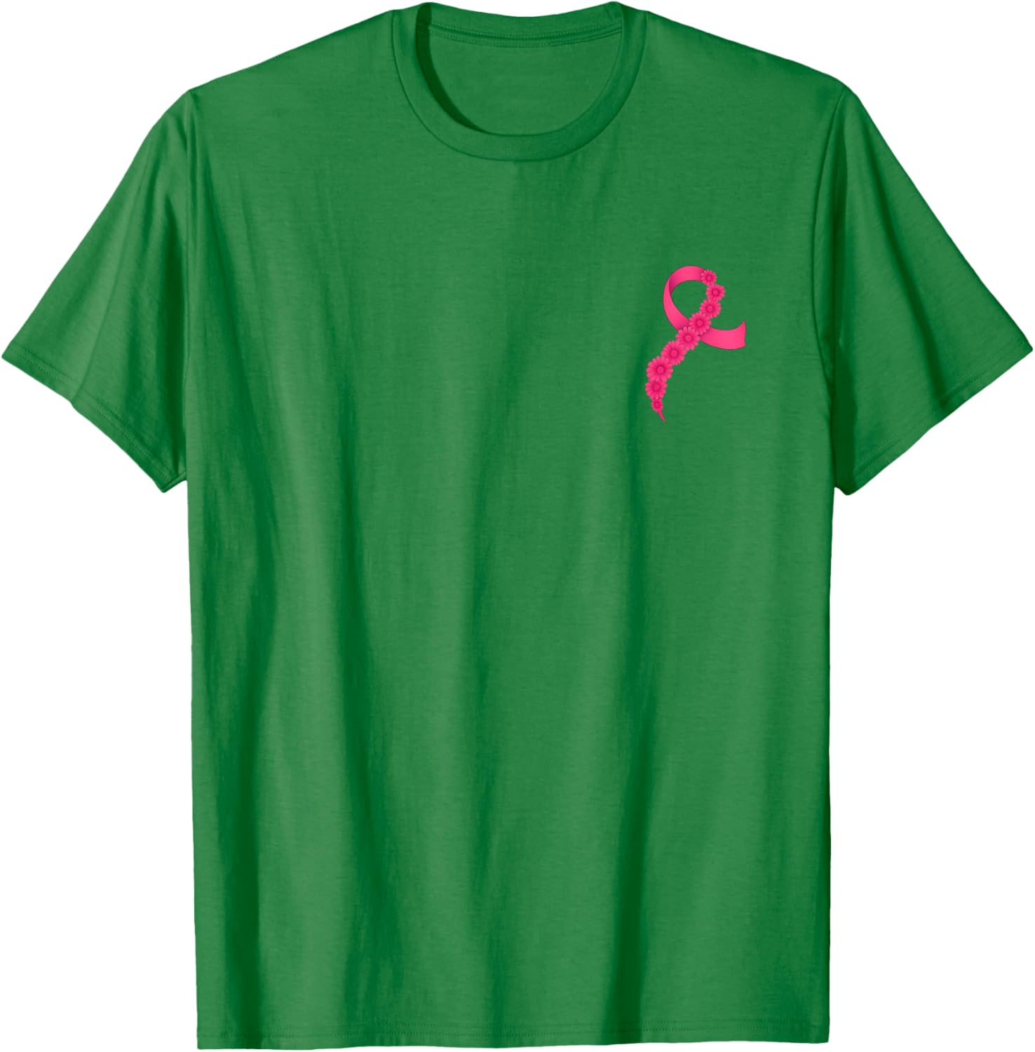 Support Breast Cancer Awareness with Pink Ribbon T-Shirt for Men and Women - 14