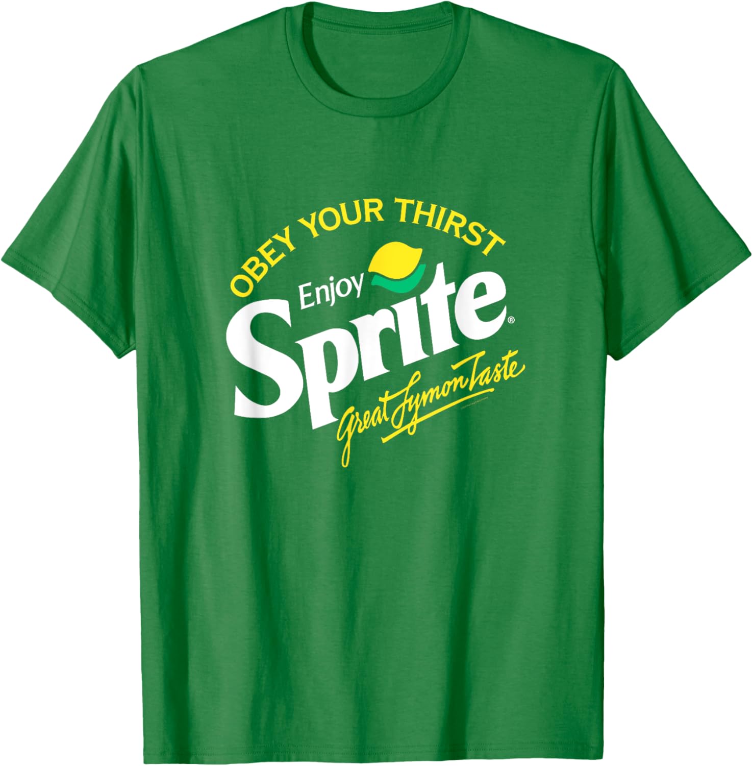 Sprite Obey Your Thirst Classic Logo T-Shirt for Stylish Comfort - 6