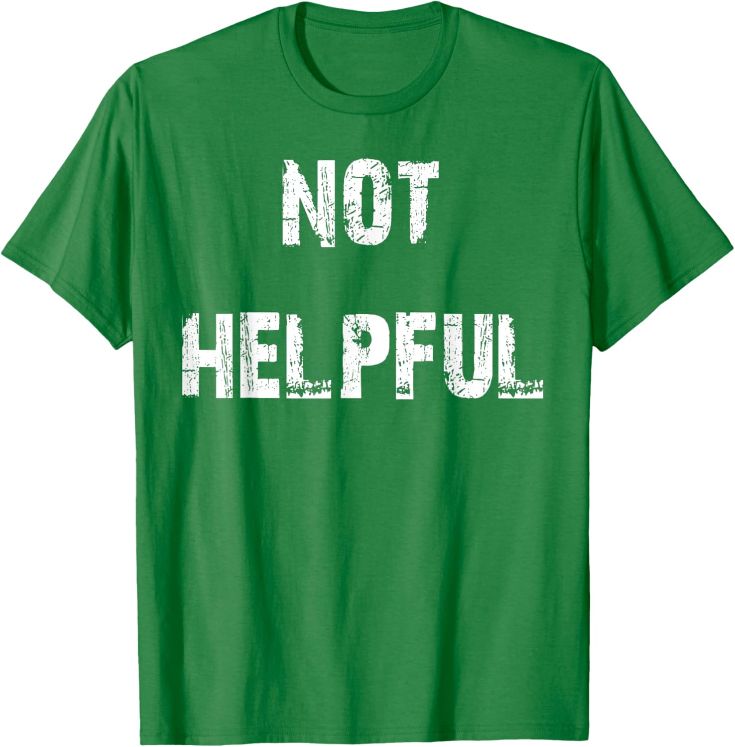 Not Helpful T-Shirt Funny Graphic Tee for Casual Outfits and Gifts - 4