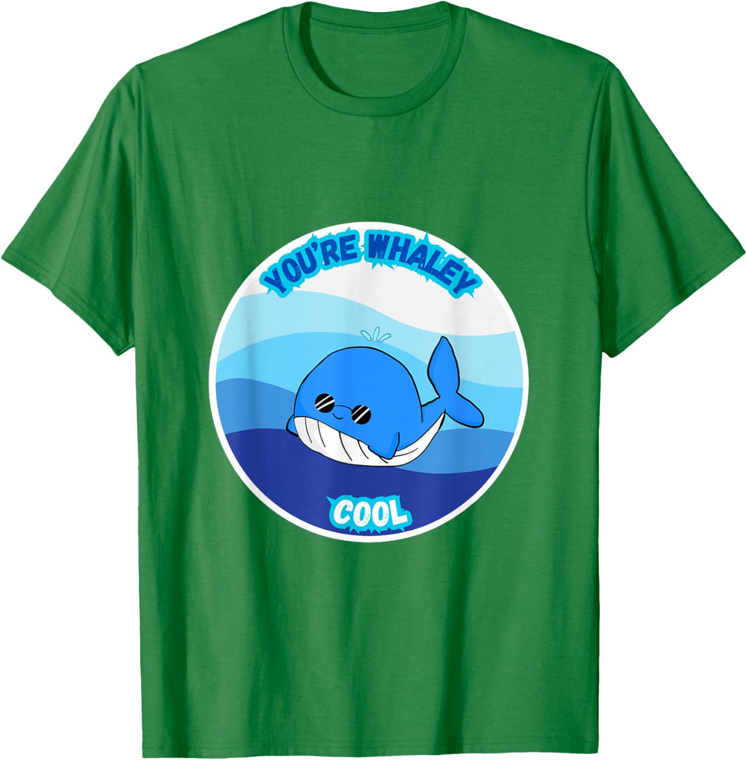 Whaley Cool Whale Graphic Tee Perfect for Ocean Lovers and Casual Wear - 7