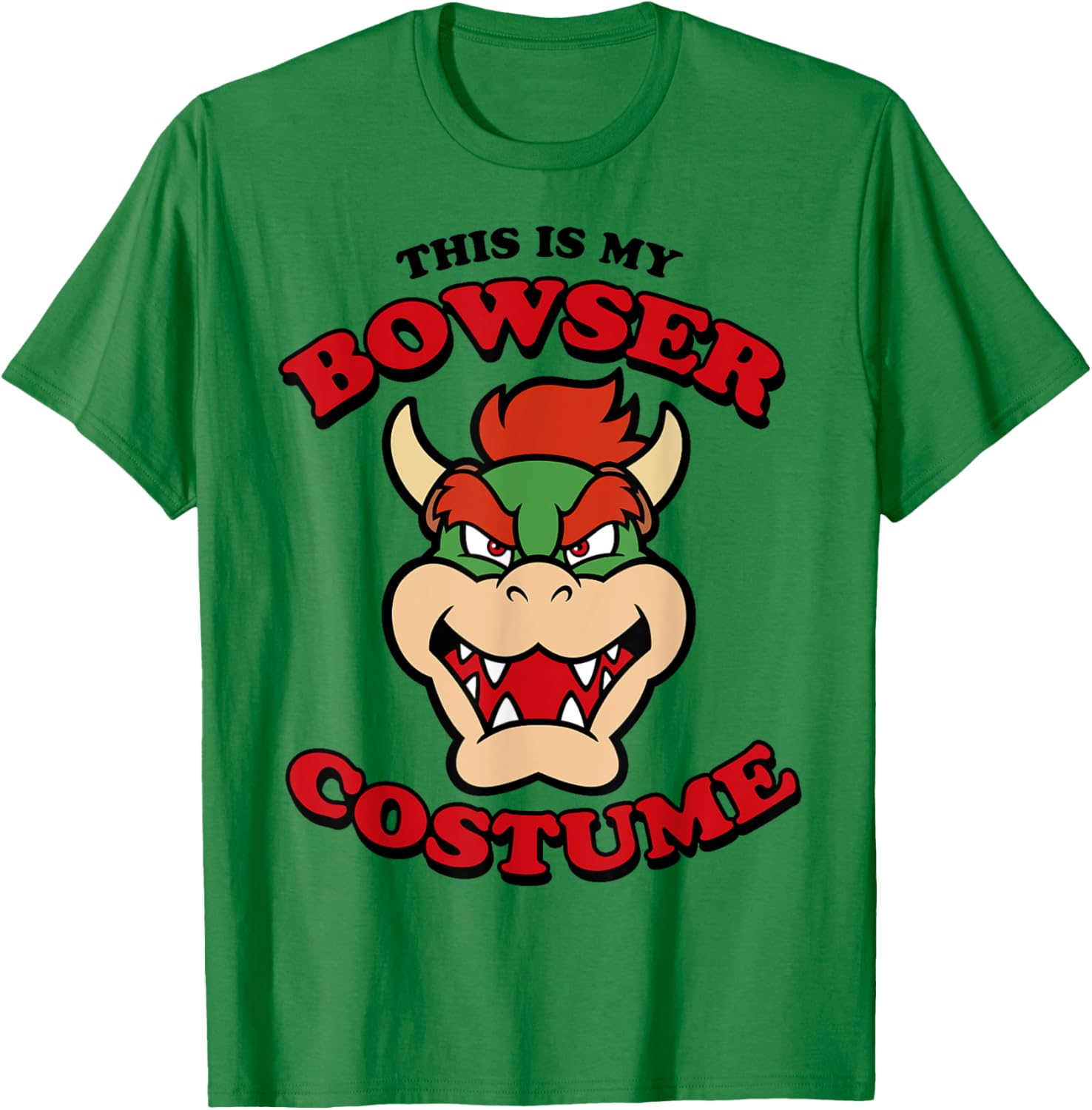 Super Mario Bowser Costume Graphic T-Shirt for Ultimate Fans - 5