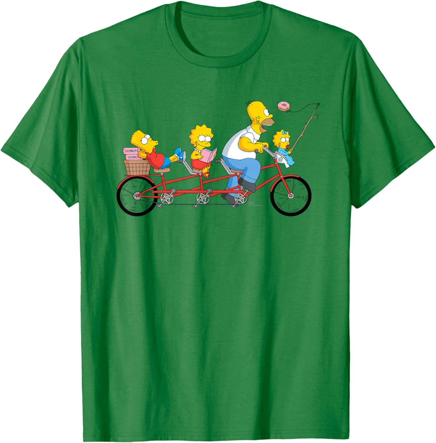 The Simpsons Father's Day Homer Kids Bike Ride T-Shirt for Dad - 11