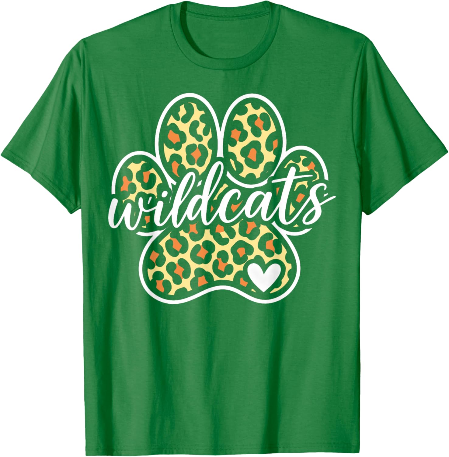 Wildcats Heart Vintage T-Shirt for Men, Women, Kids - Cool Graphic Tee - 15