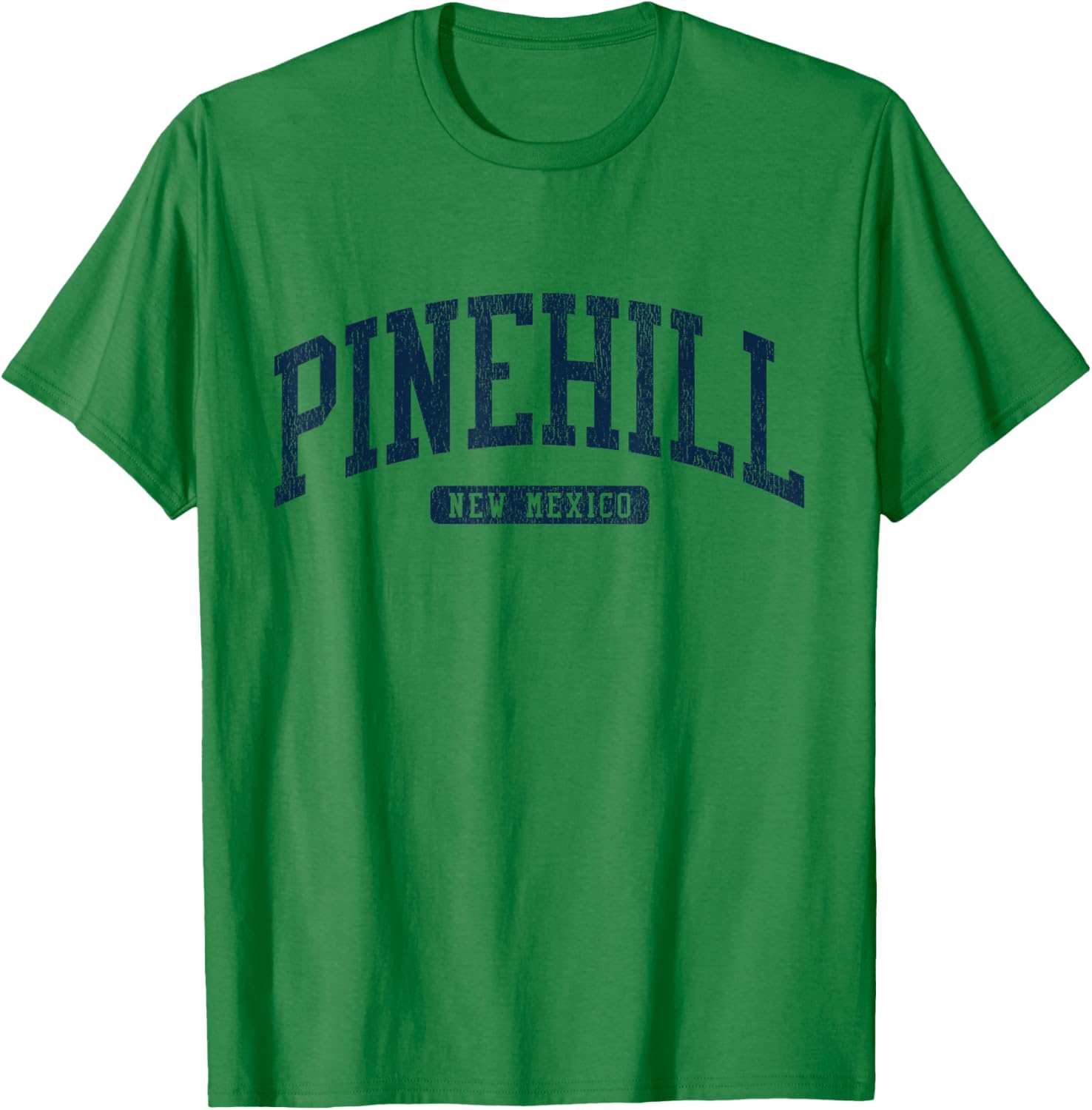 Pinehill New Mexico College Style Blue T-Shirt for Students and Fans - 3