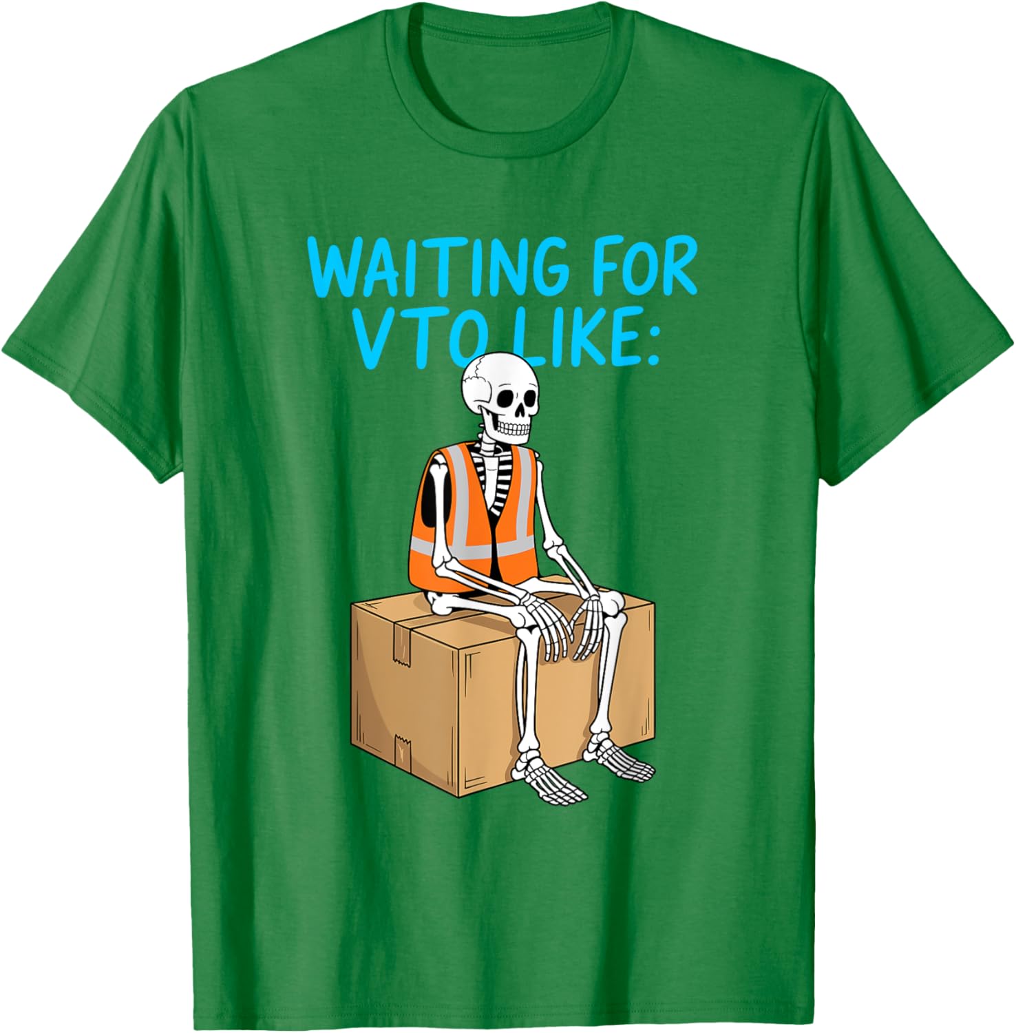 VTO Coworker Associate Skeleton T-Shirt for Fun Office Vibes - 11