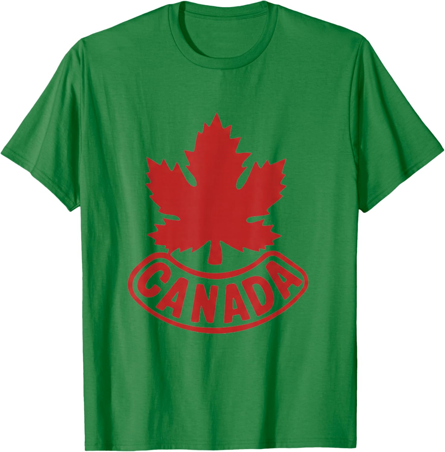 Vintage Maple Leaf Canada T-Shirt for Proud Canadians - Classic Tee - 7
