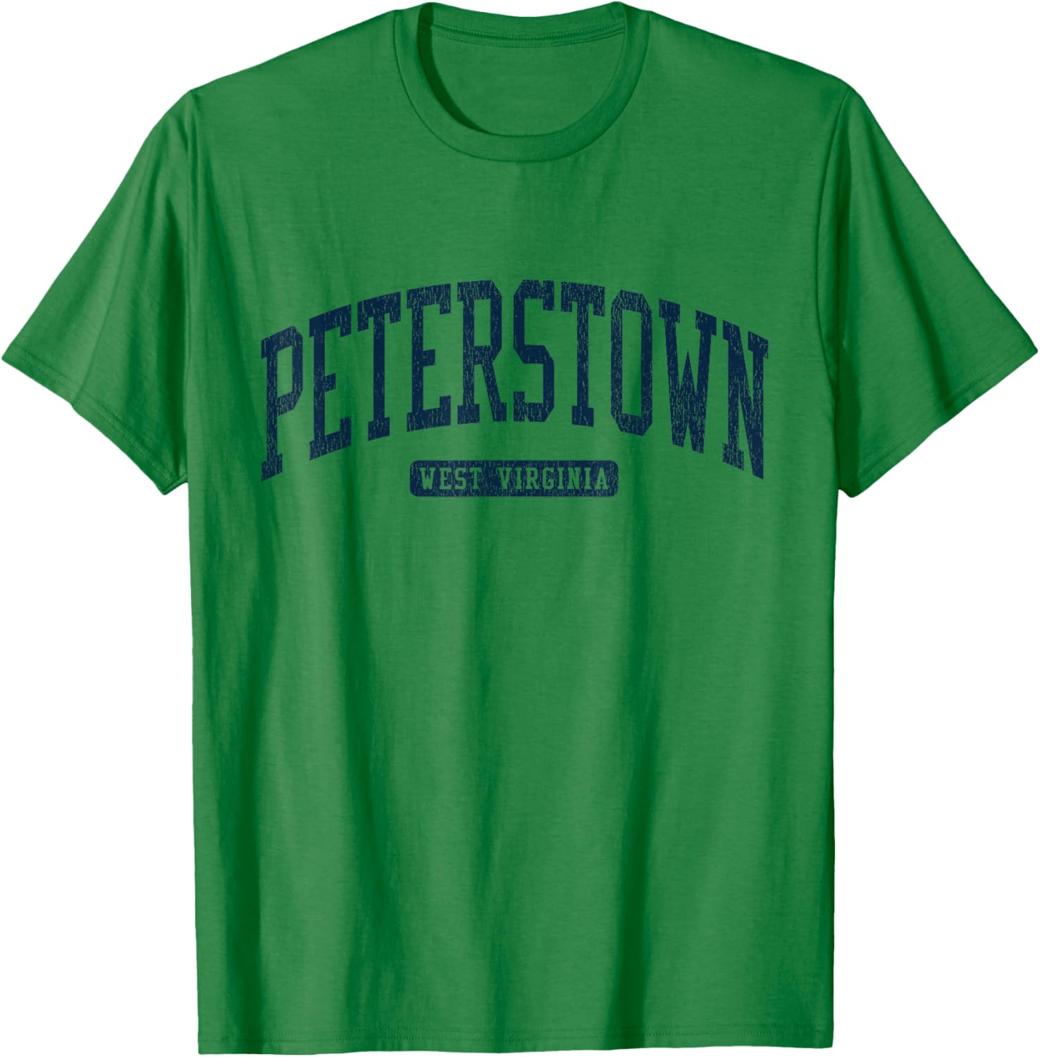 Peterstown WV College University Blue T-Shirt for Students and Alumni - 12