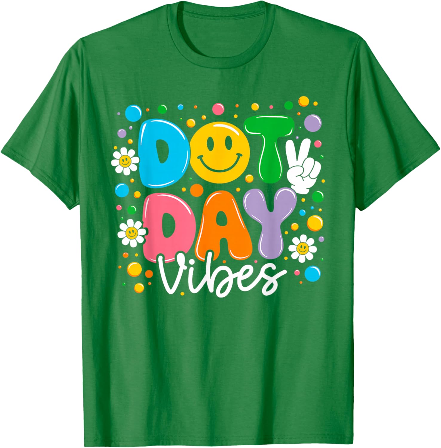 Happy Dot Day 2025 Colorful Polka Dot T-Shirt for Kids and Teachers - 25