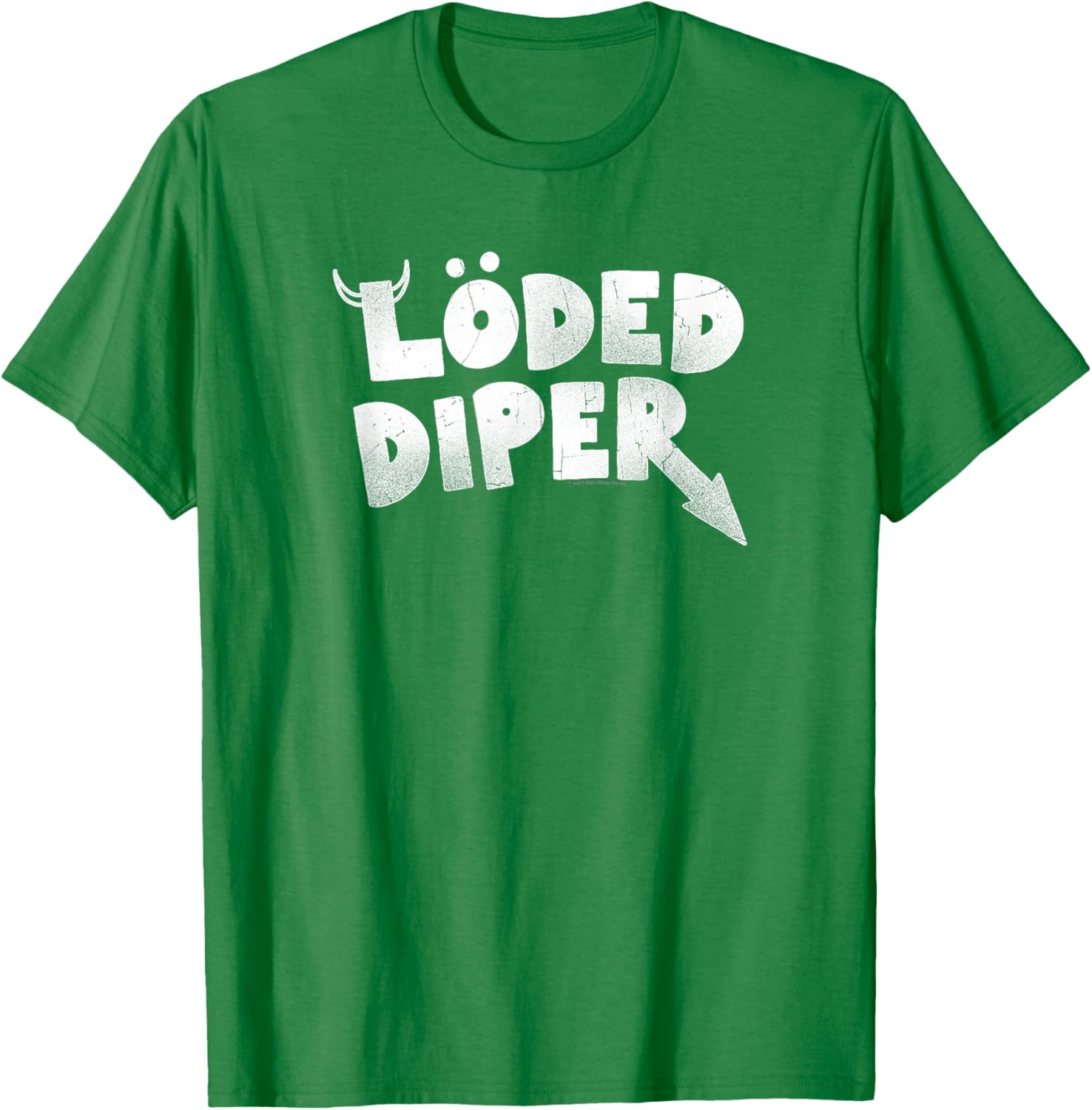 Wimpy Kid LÖDED DIPER Distressed Logo T-Shirt for Fun Style - 7