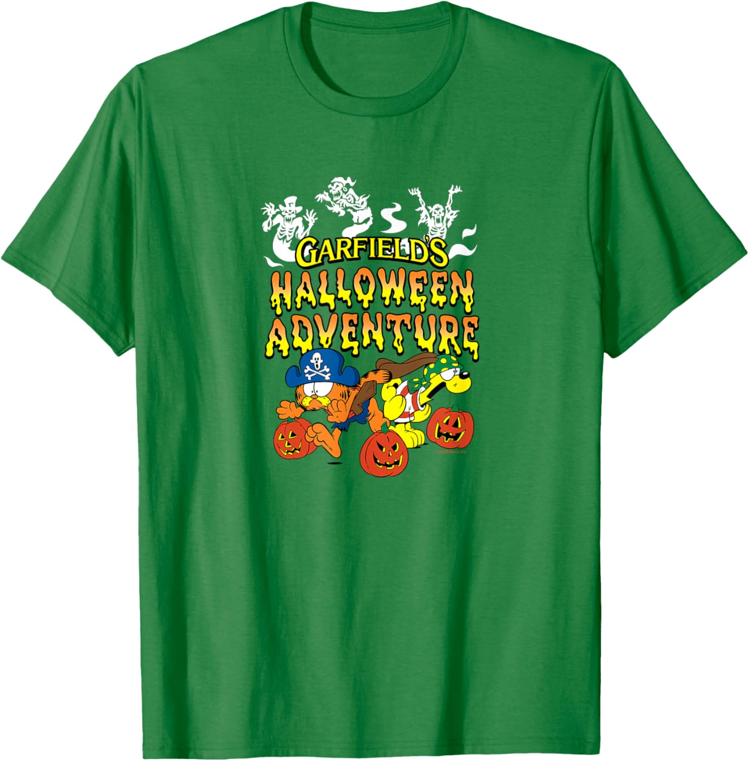 Garfield Halloween Adventure T-Shirt for Fun and Festive Style - 18