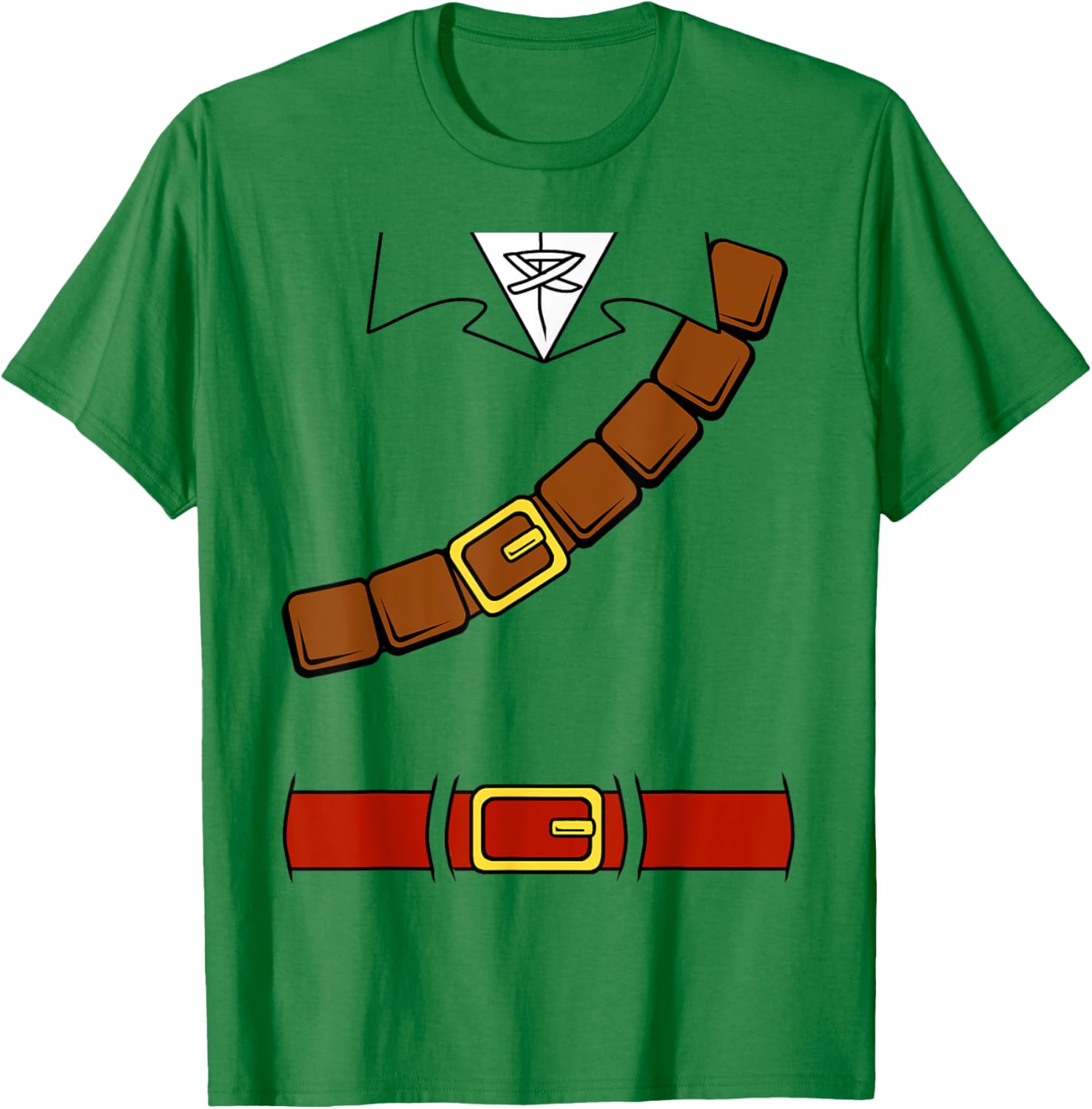 Nintendo Zelda Link Belt and Harness Costume T-Shirt for Fans - 2