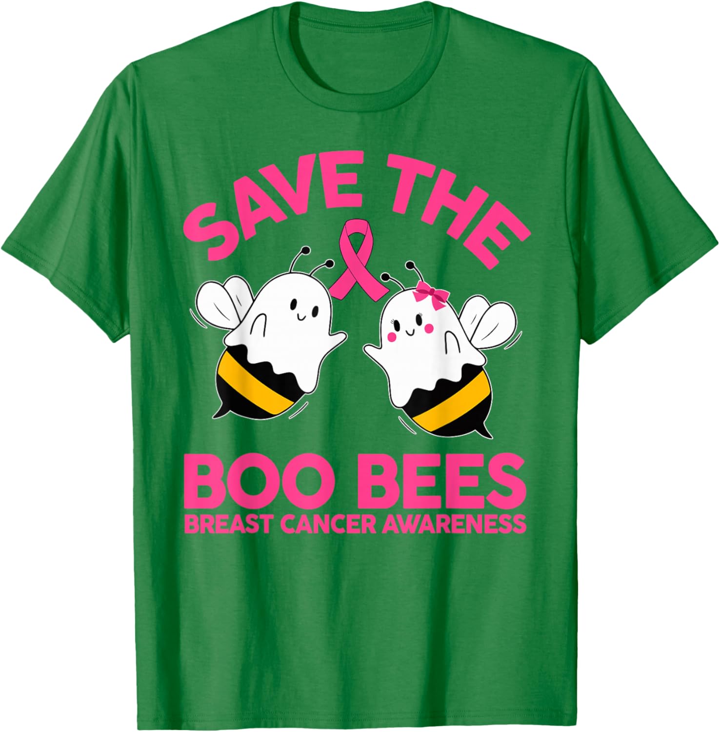 Save The Boobees Breast Cancer Halloween T-Shirt for Women - 6