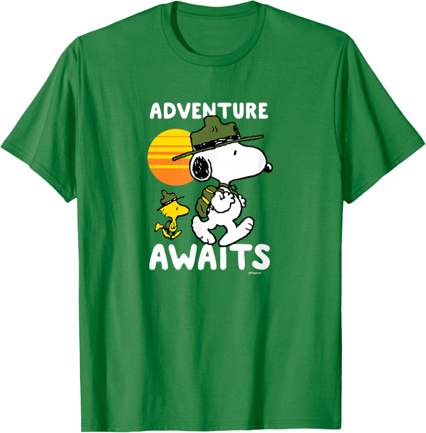 Peanuts Snoopy Adventure Awaits T-Shirt for Fun-Loving Fans - 12