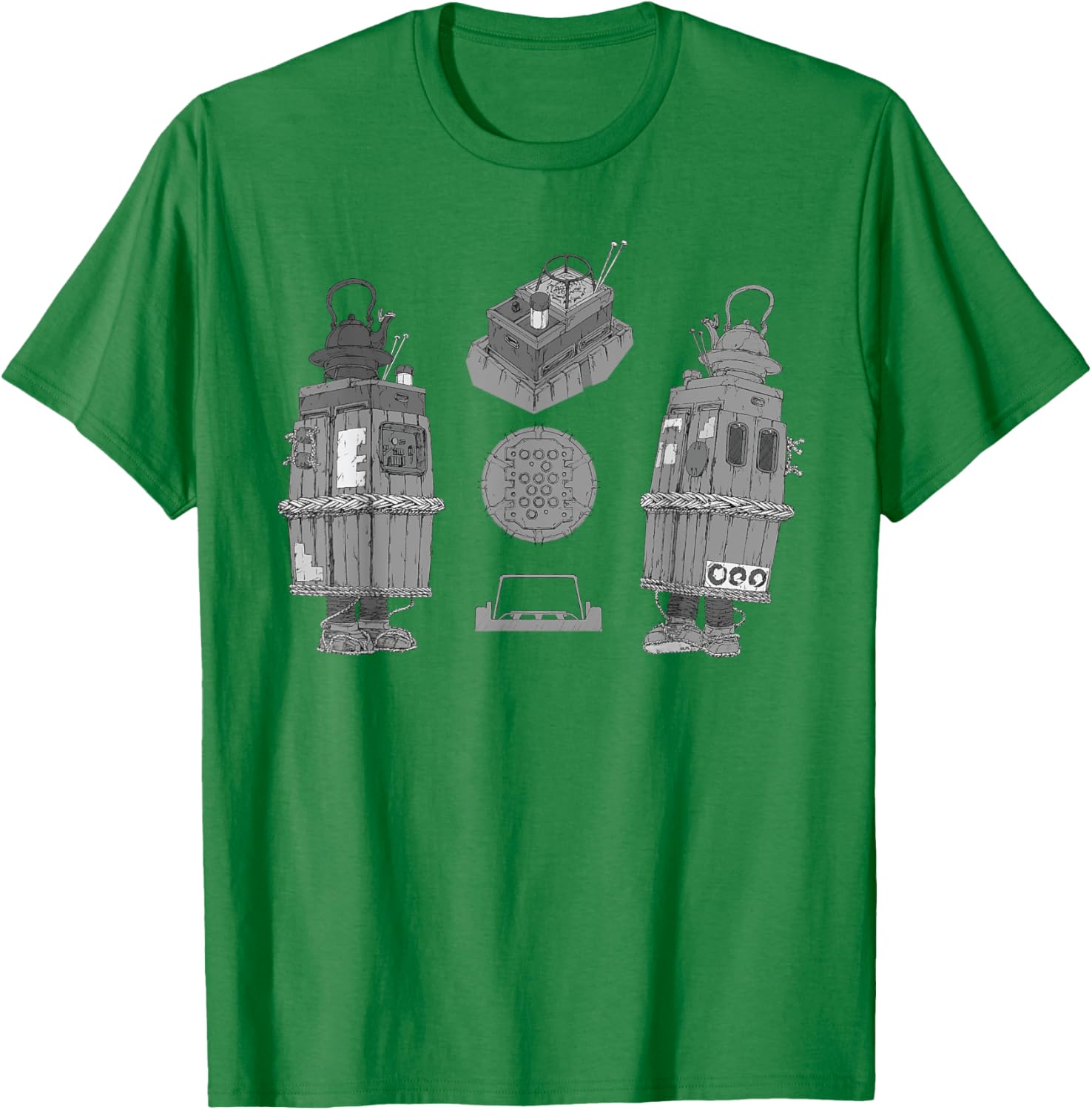 Star Wars Visions The Duel Tea House GNK Droid T-Shirt for Fans - 18