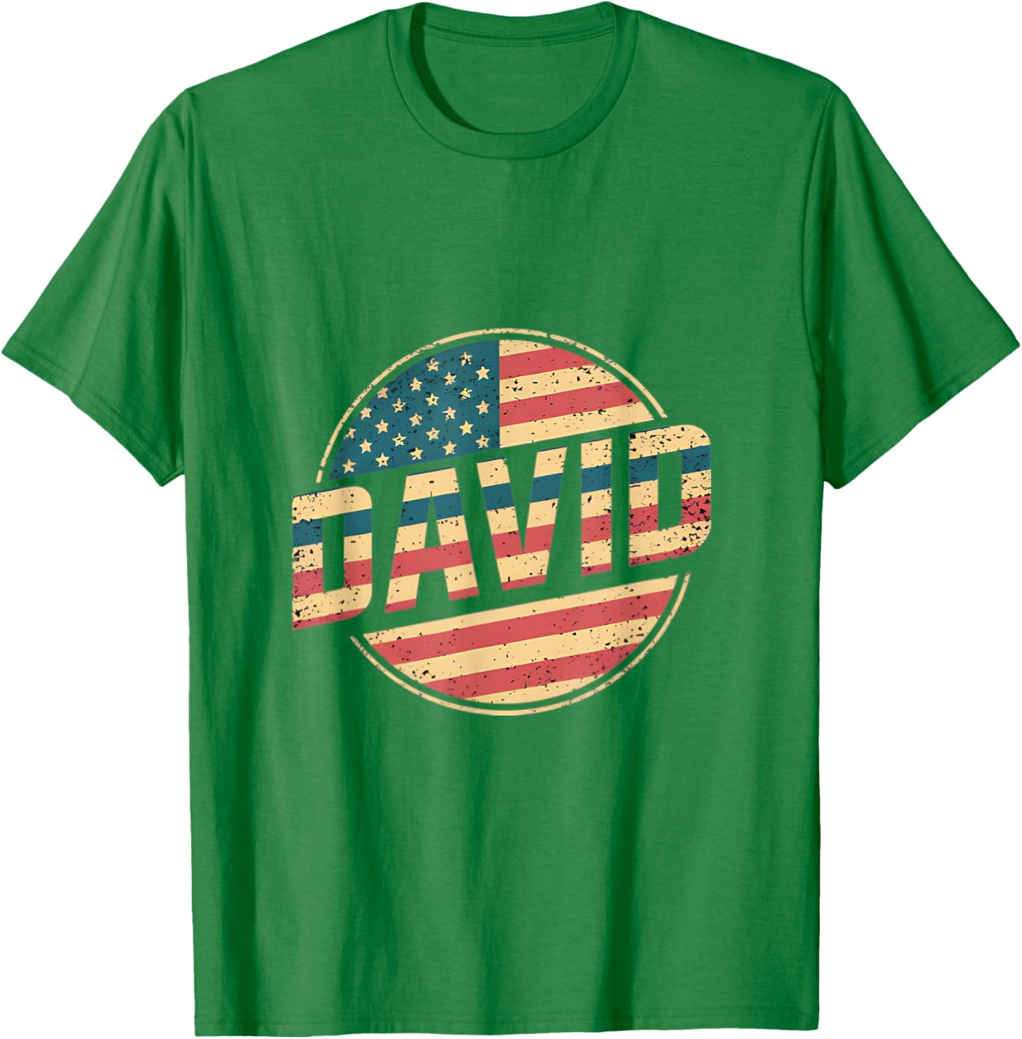 Personalized DAVID USA Flag T-Shirt for Proud Patriots and Fans - 10