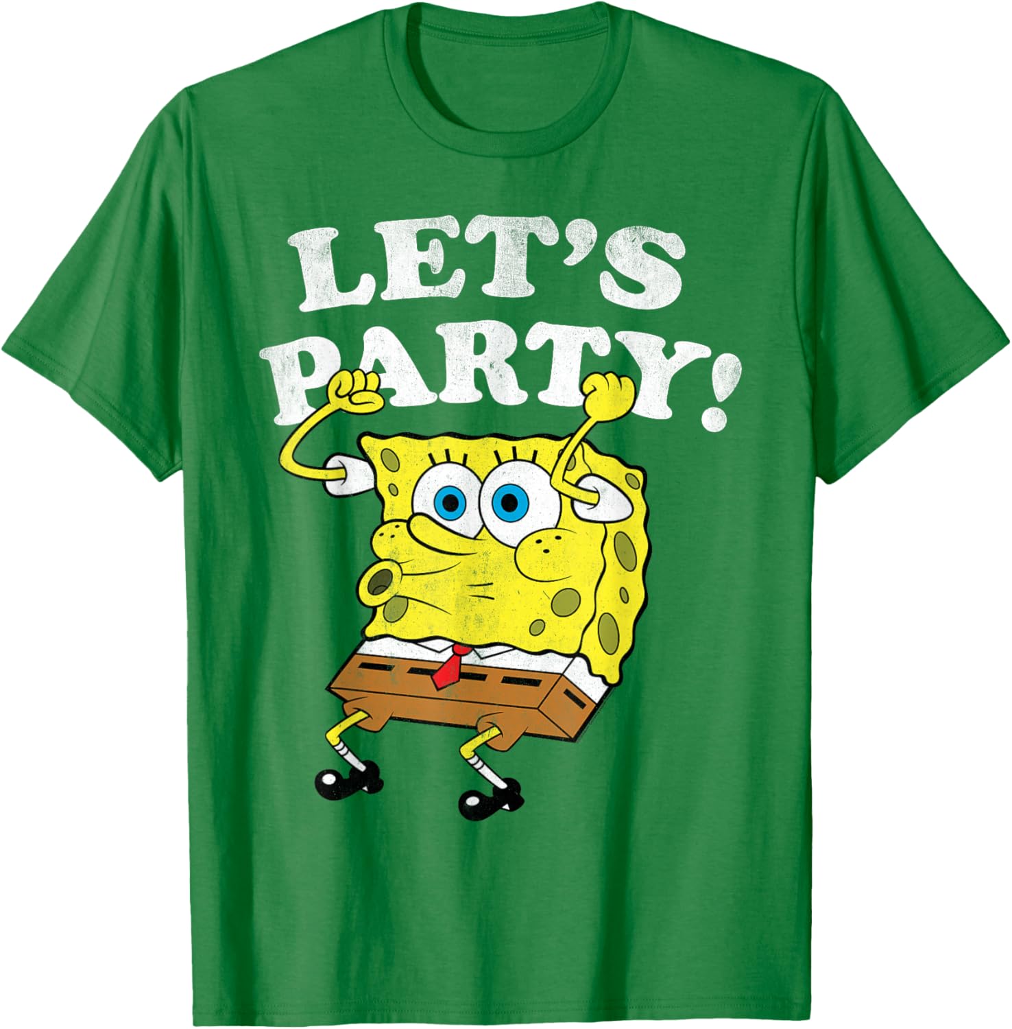 SpongeBob SquarePants Let's Party T-Shirt for Fun Kids Apparel - 3