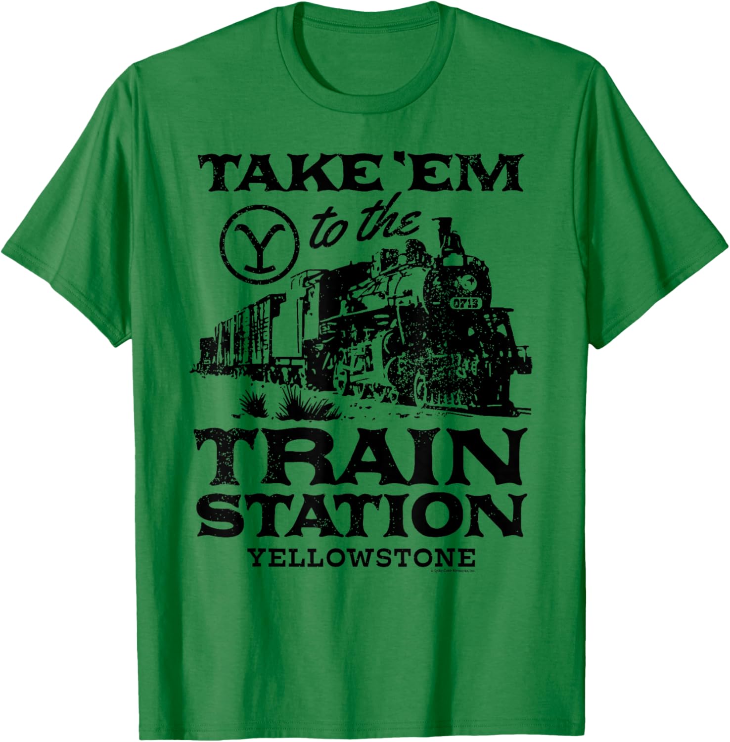 Yellowstone Take Em To The Train Station T-Shirt for Fans and Collectors - 1