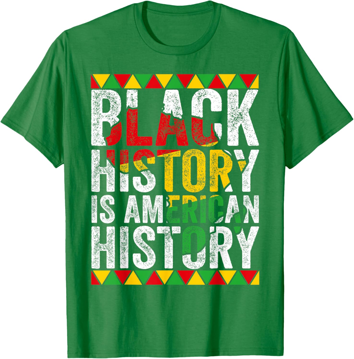 Patriotic Black History is American History African American T-Shirt - 7