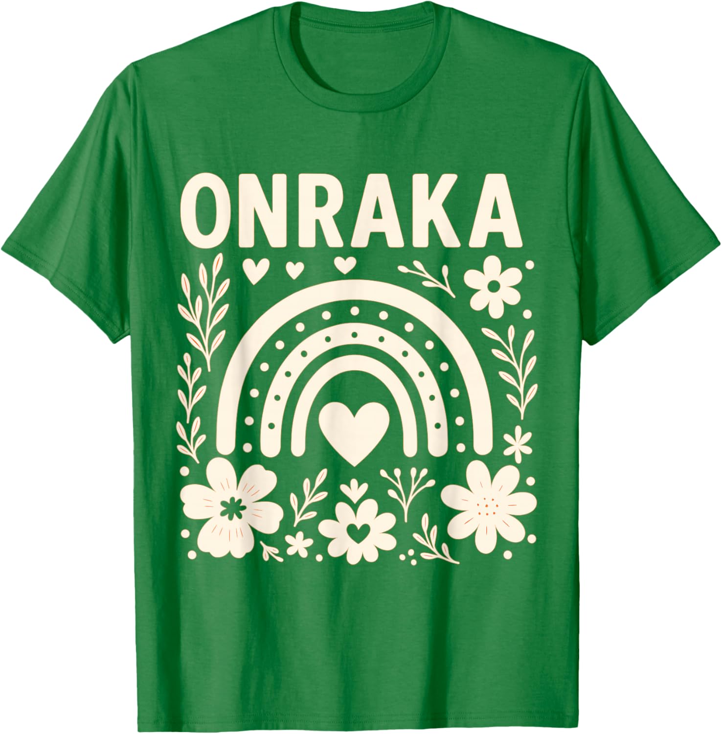 Onraka Bright Orange Rainbow Spirit T-Shirt for Colorful Style Lovers - 6