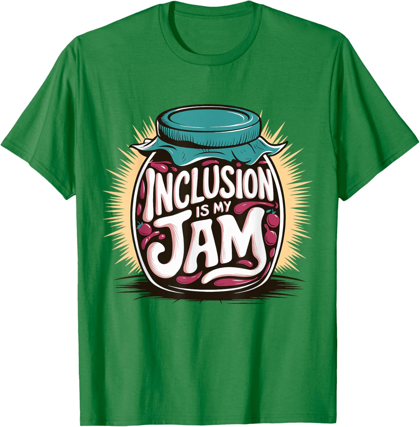Inclusion Is My Jam T-Shirt for Special Ed SPED Teachers - Fun Apparel - 2