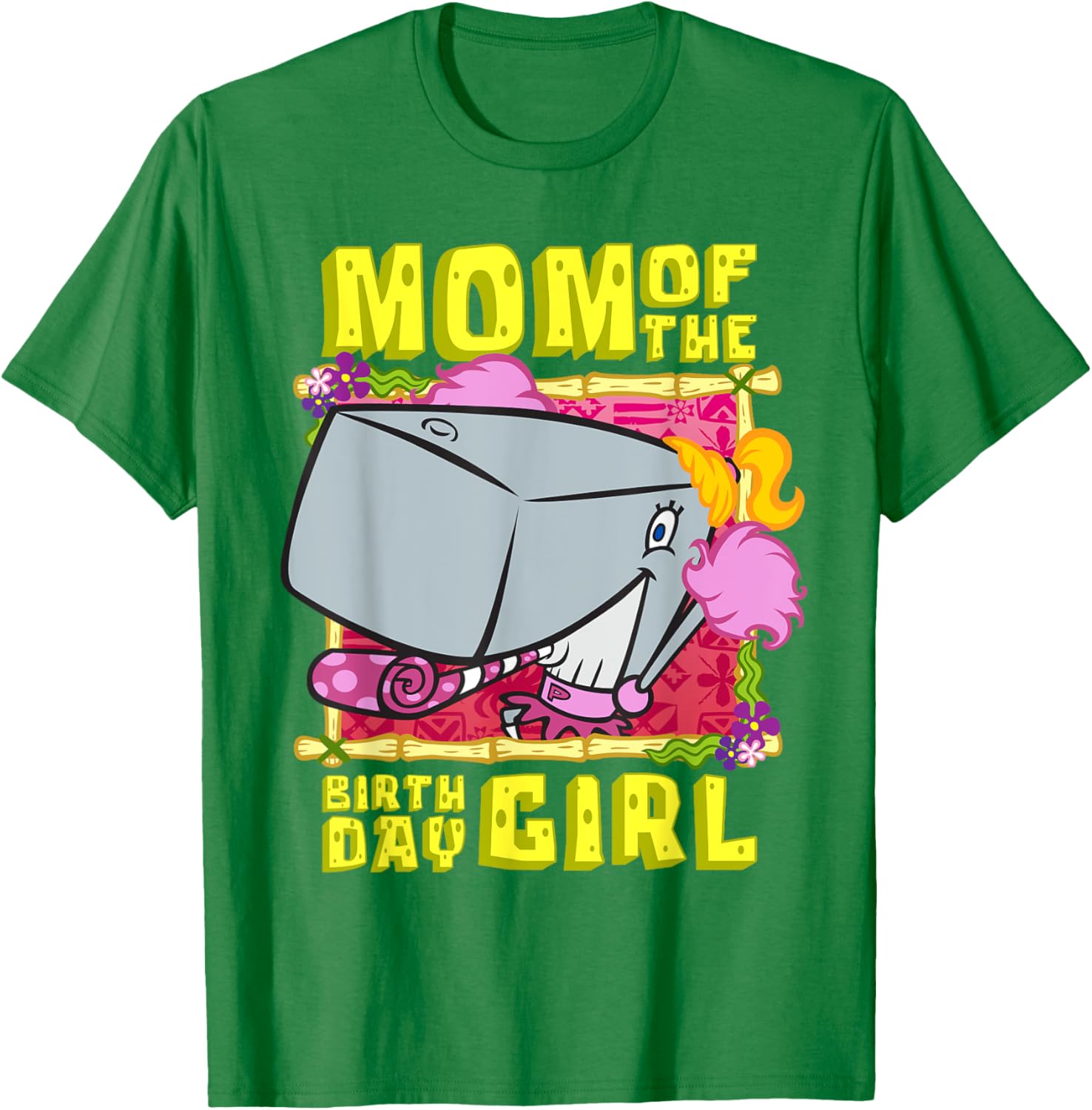 SpongeBob Pearl Krabs Mom T-Shirt Perfect Gift for Birthday Girls - 3