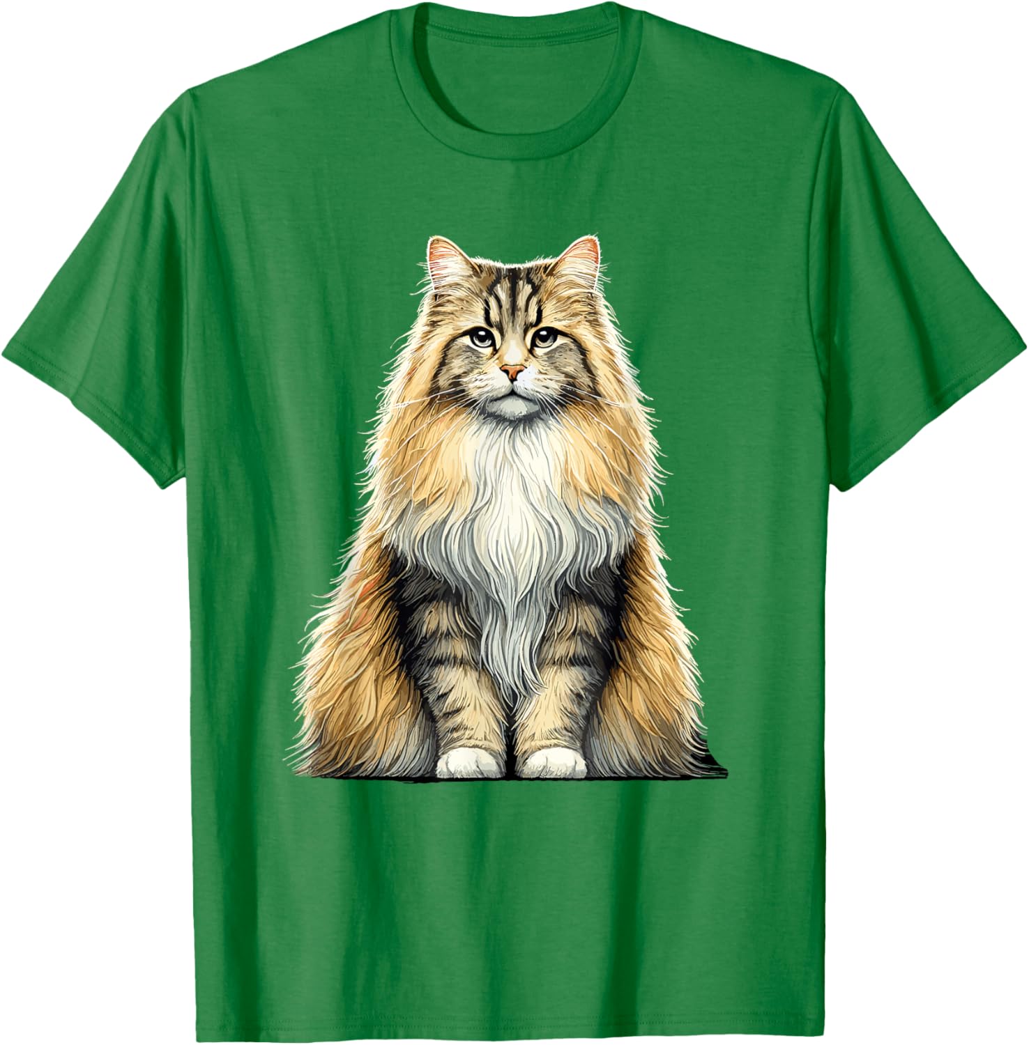 Norwegian Forest Cat T-Shirt for Cat Lovers - Cute and Comfy Design - 26