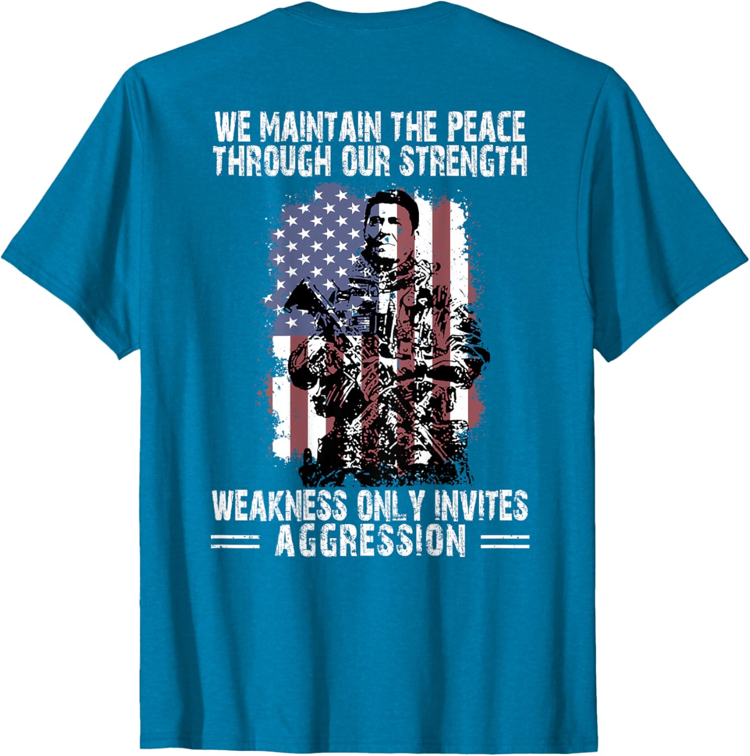 Peace Through Strength T-Shirt for Stylish Comfort and Statement Style - 2