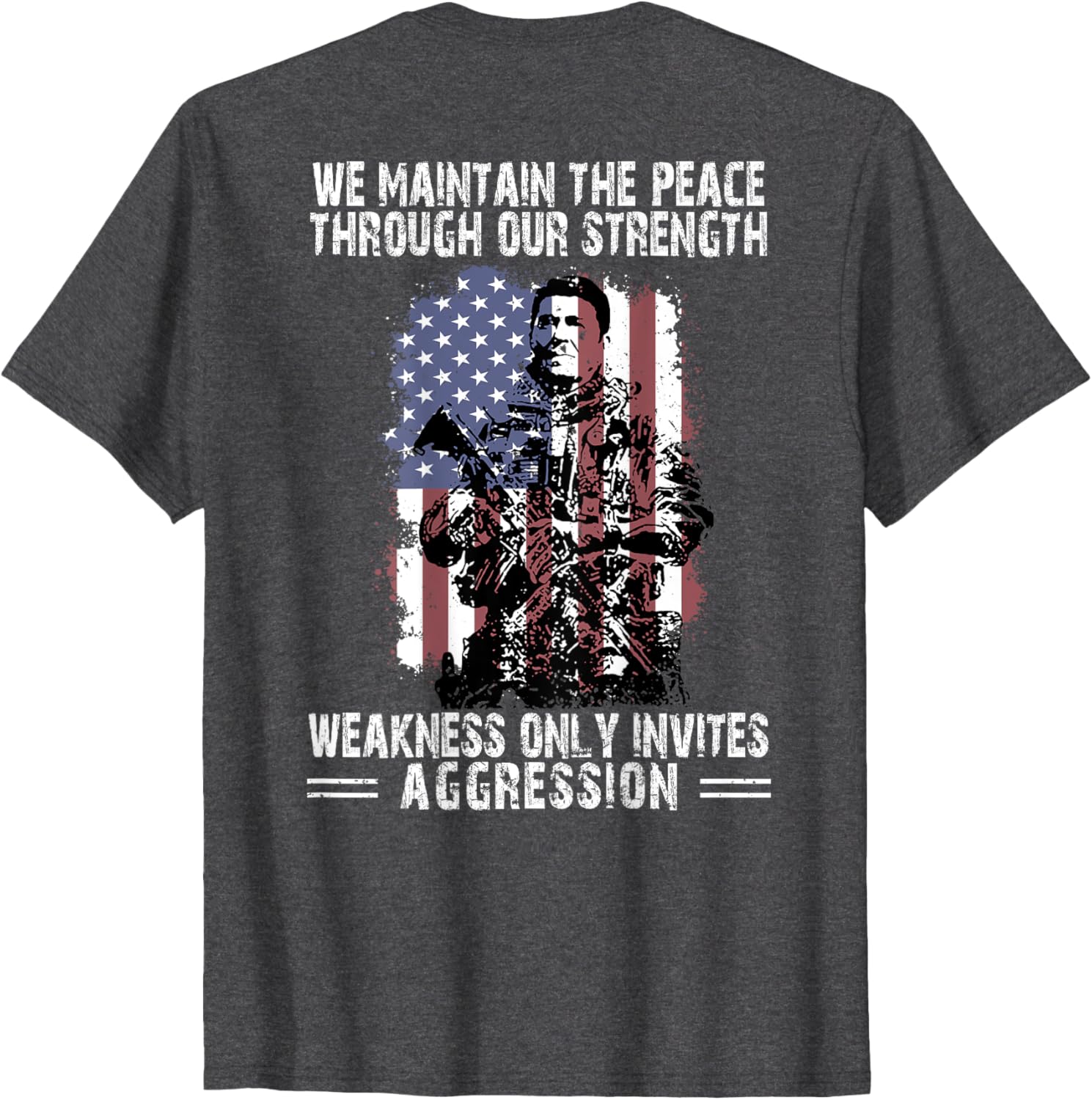 Peace Through Strength T-Shirt for Stylish Comfort and Statement Style - 7