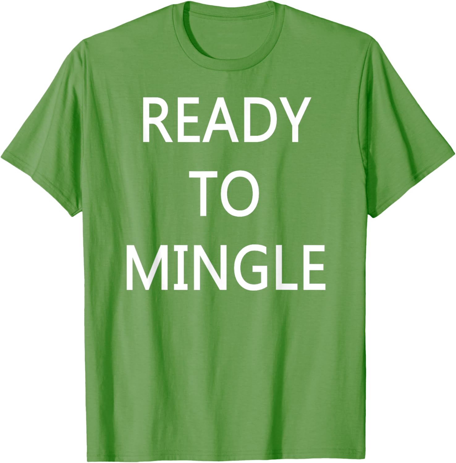 Ready to Mingle Single Status T-Shirt for Fun Lovers and Friends - 19