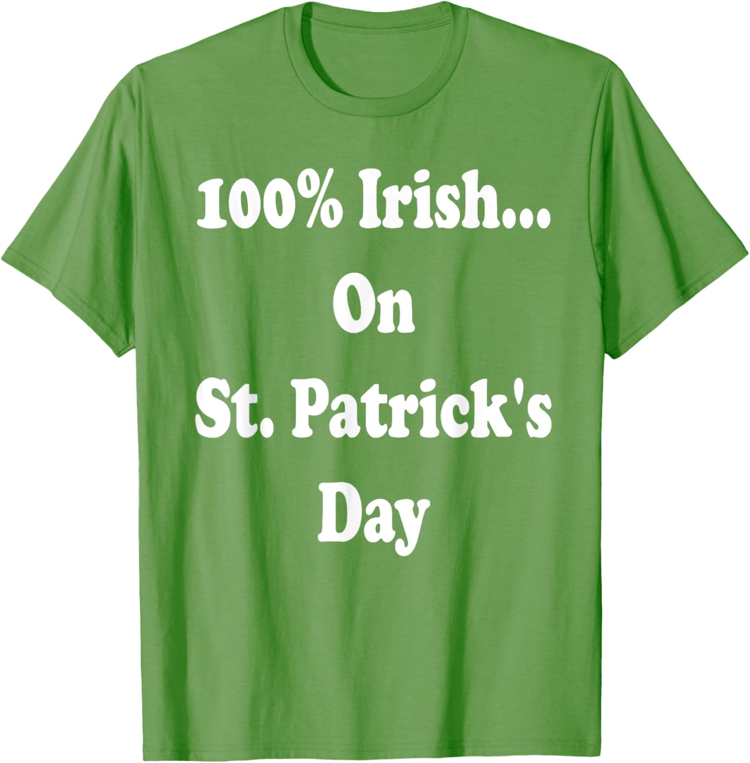 100 Percent Irish St. Patrick's Day T-Shirt for Festive Celebrations - 6