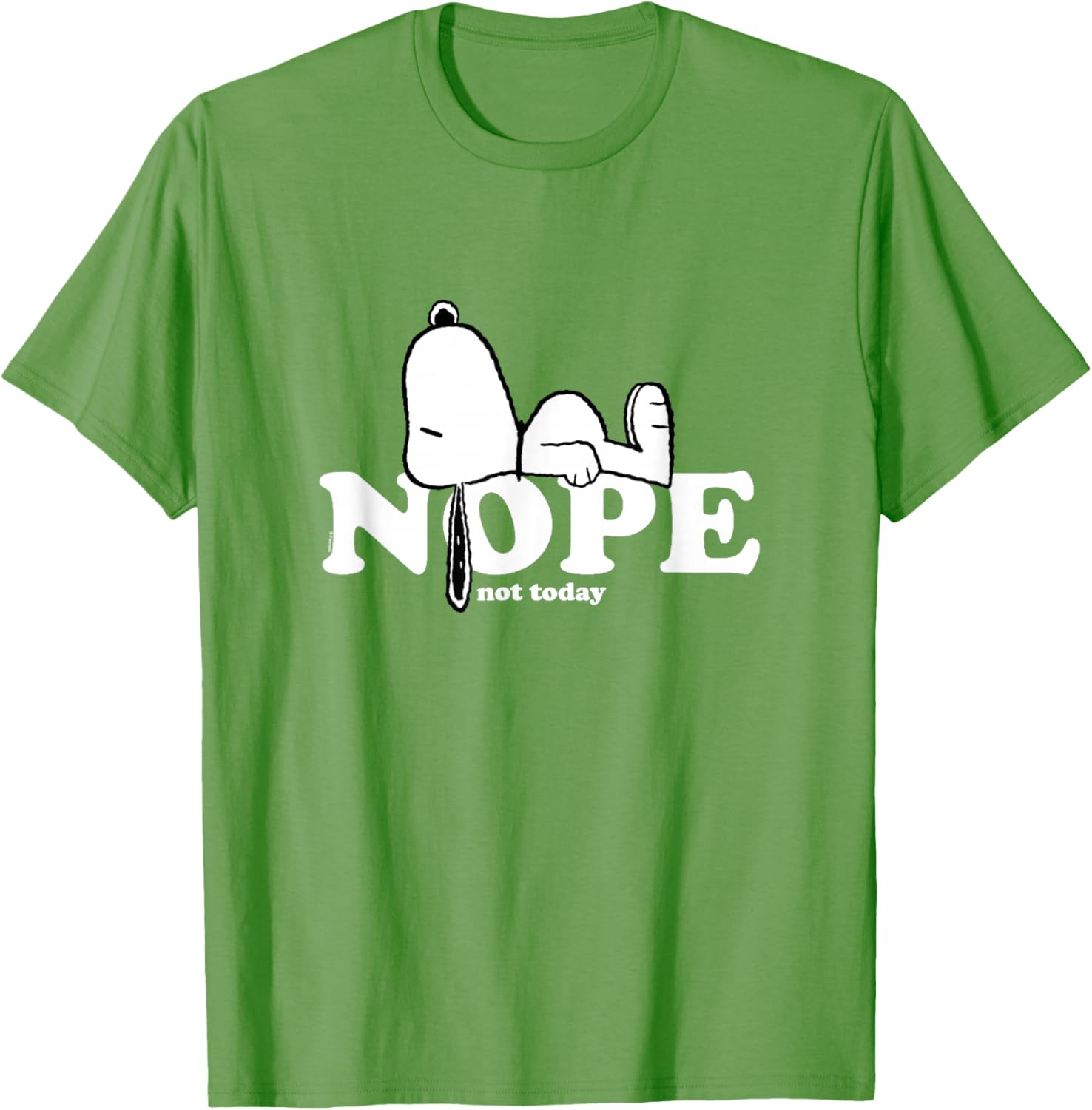 Snoopy Nope T-Shirt Fun Graphic Tee for Casual Wear and Gifts - 7