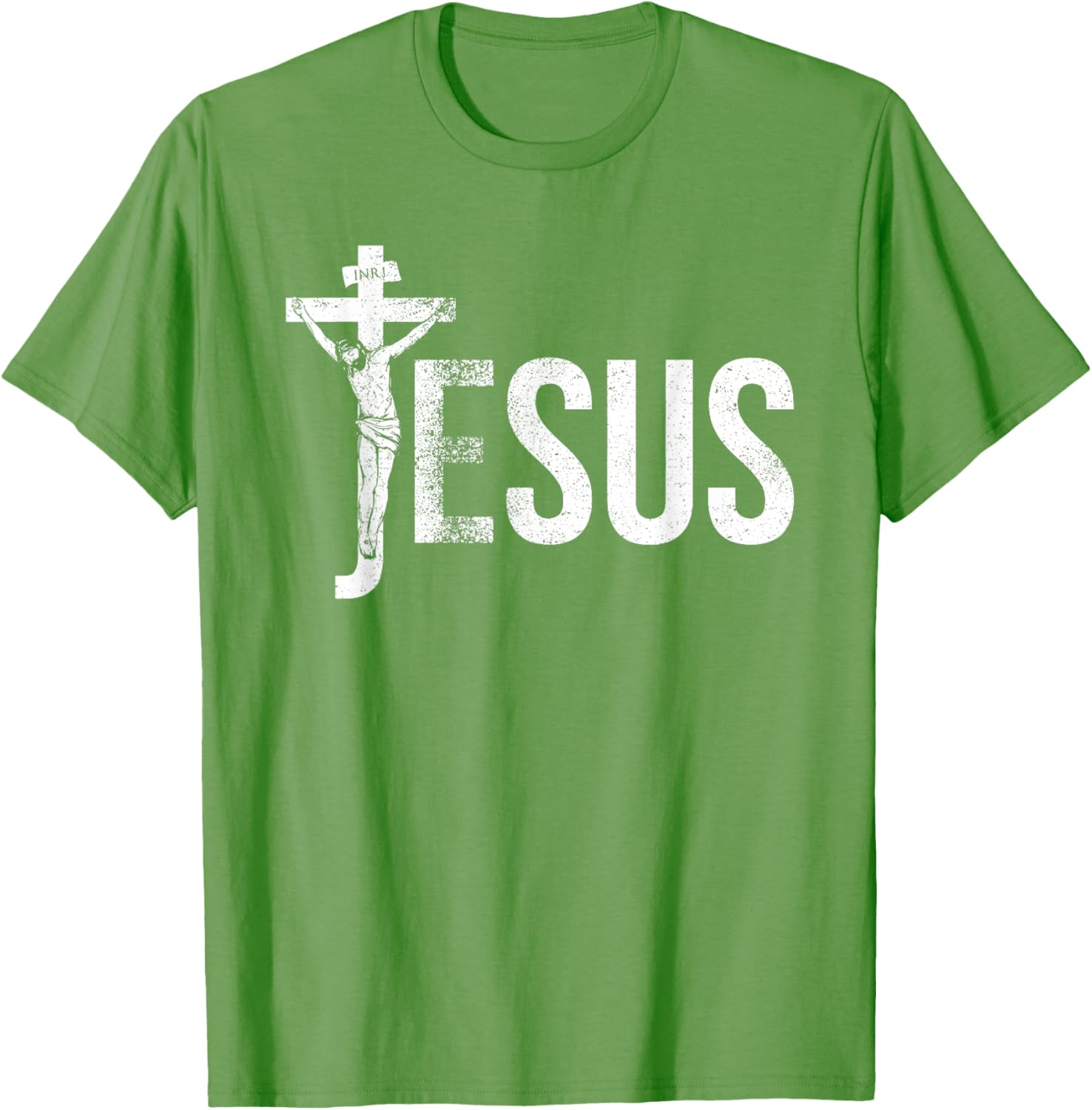 Vintage Jesus Christ Crucifixion T-Shirt with Crown of Thorns Design - 13
