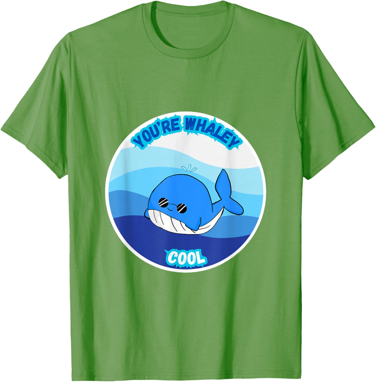 Whaley Cool Whale Graphic Tee Perfect for Ocean Lovers and Casual Wear - 18