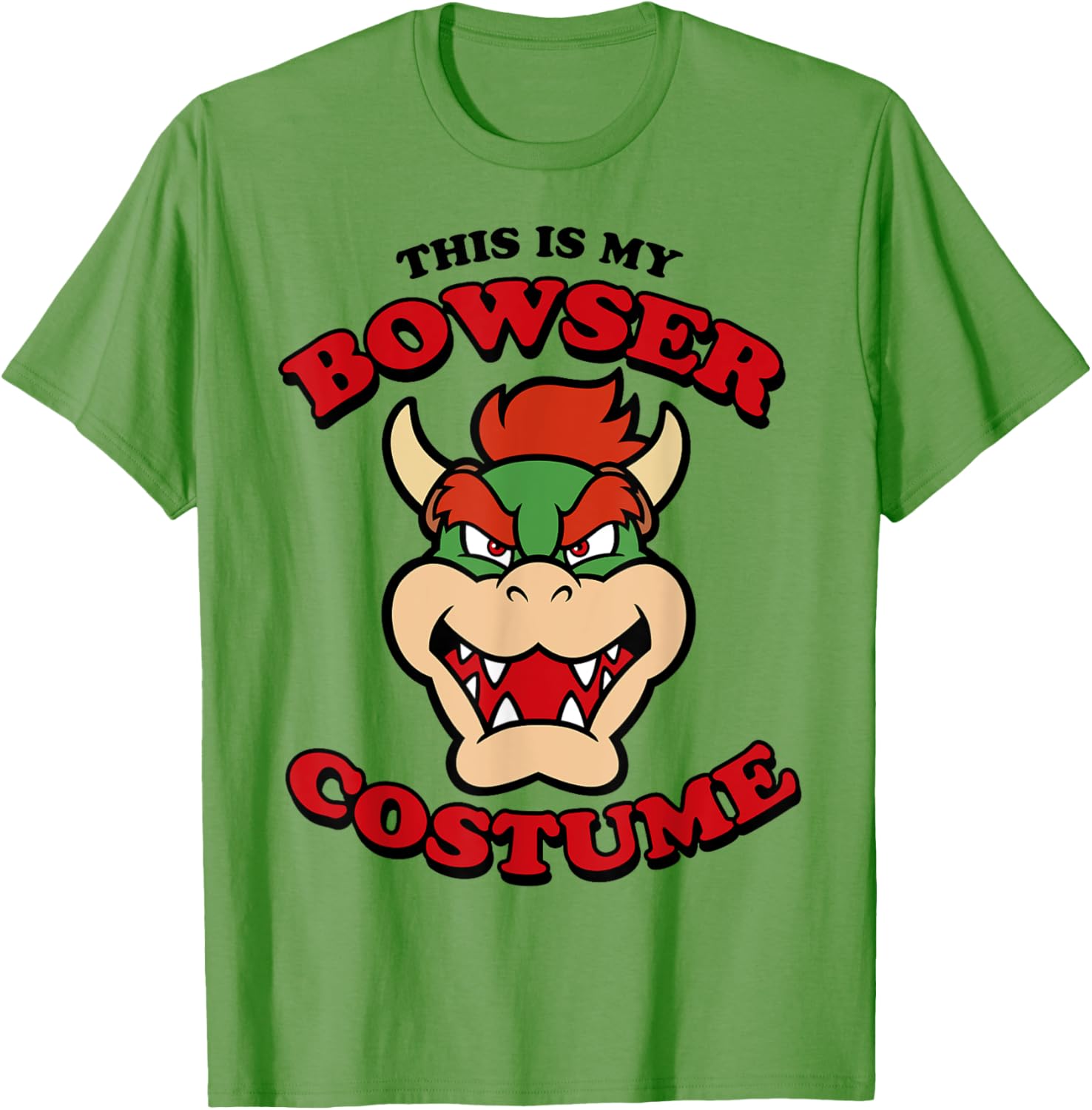 Super Mario Bowser Costume Graphic T-Shirt for Ultimate Fans - 7