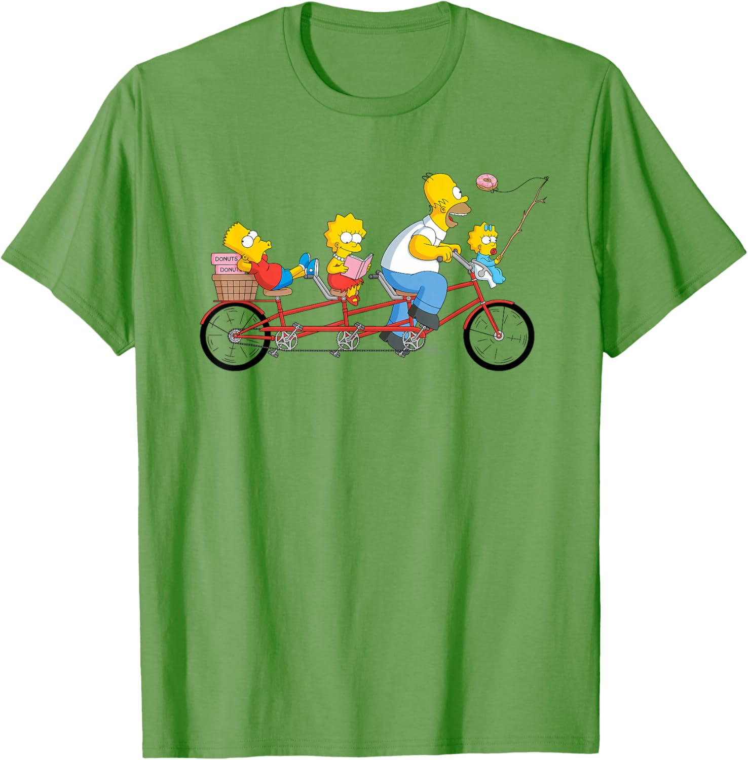 The Simpsons Father's Day Homer Kids Bike Ride T-Shirt for Dad - 26