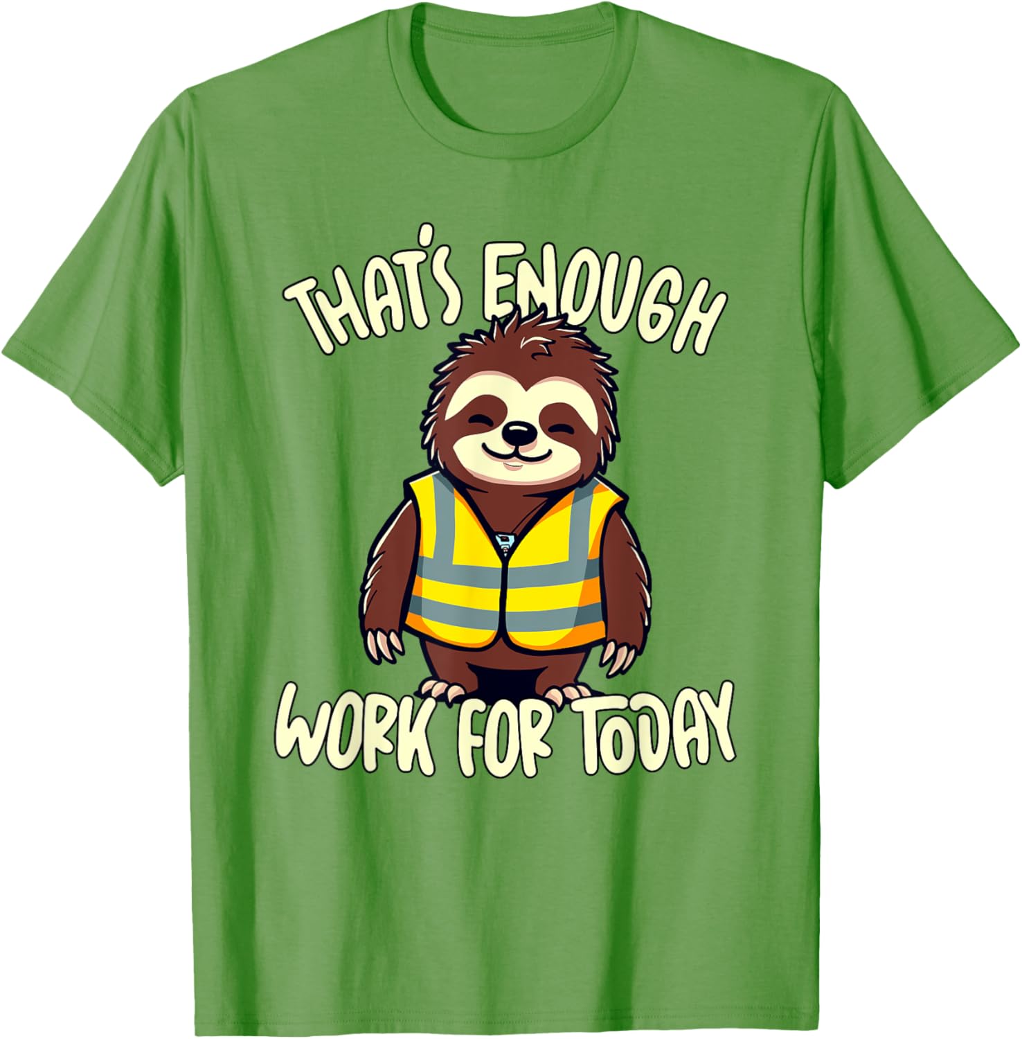 Sloth Lazy Coworker T-Shirt Perfect for a Relaxed Workday Vibes - 28