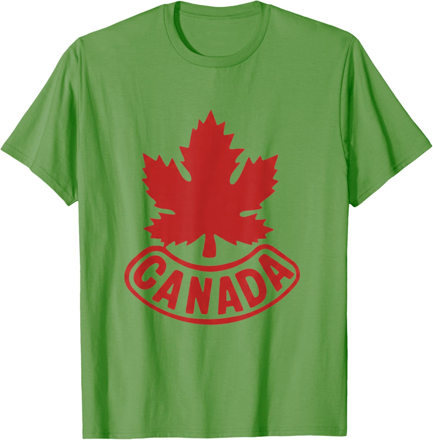 Vintage Maple Leaf Canada T-Shirt for Proud Canadians - Classic Tee - 6